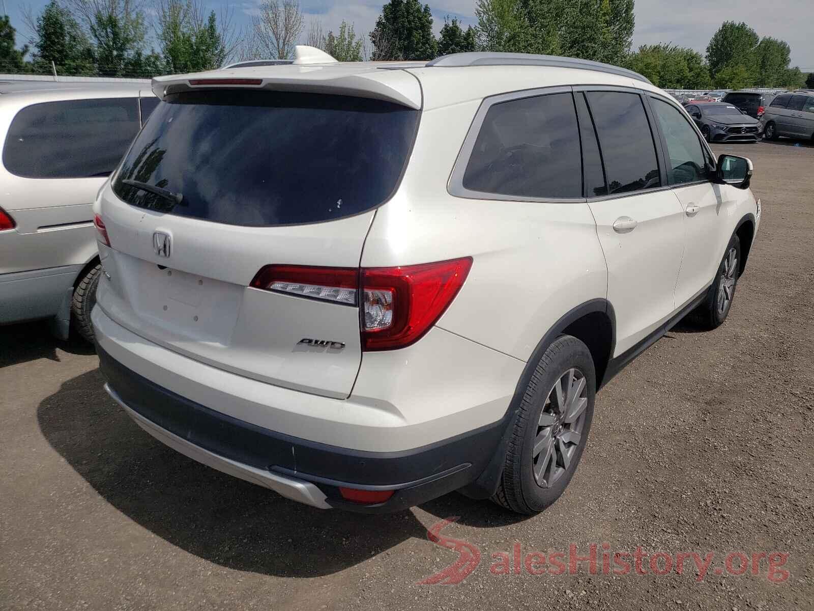 5FNYF6H76KB506443 2019 HONDA PILOT