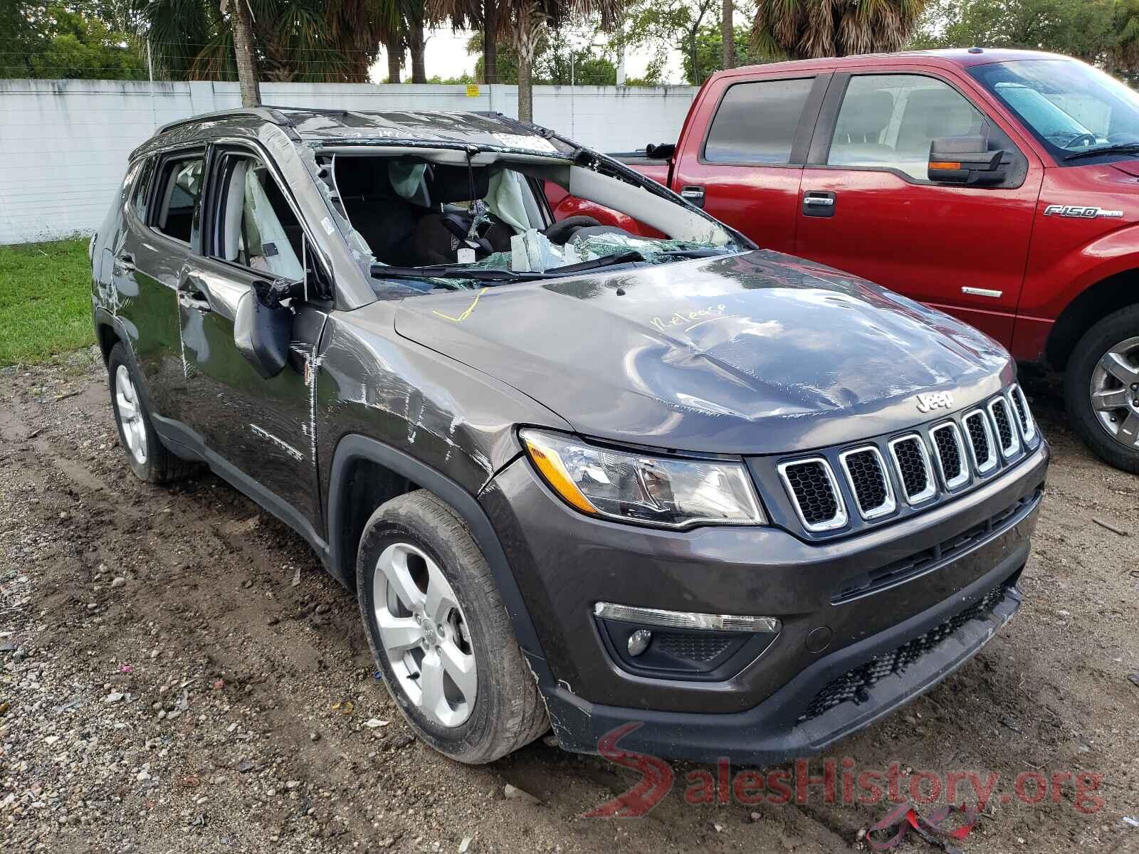 3C4NJCBB8KT685616 2019 JEEP COMPASS