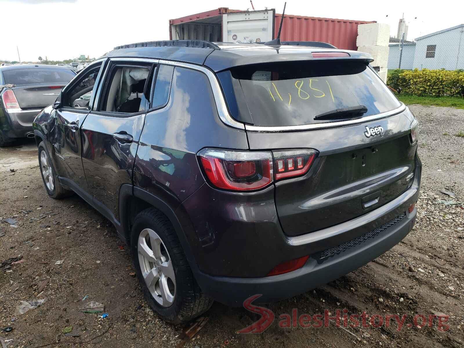 3C4NJCBB8KT685616 2019 JEEP COMPASS