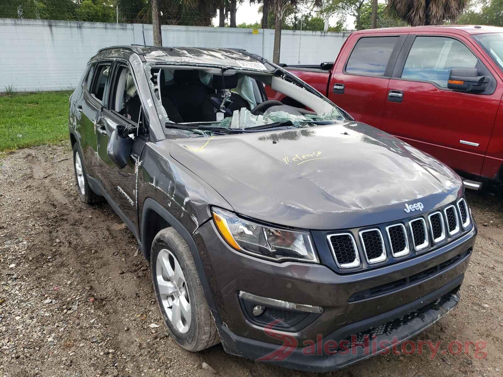 3C4NJCBB8KT685616 2019 JEEP COMPASS