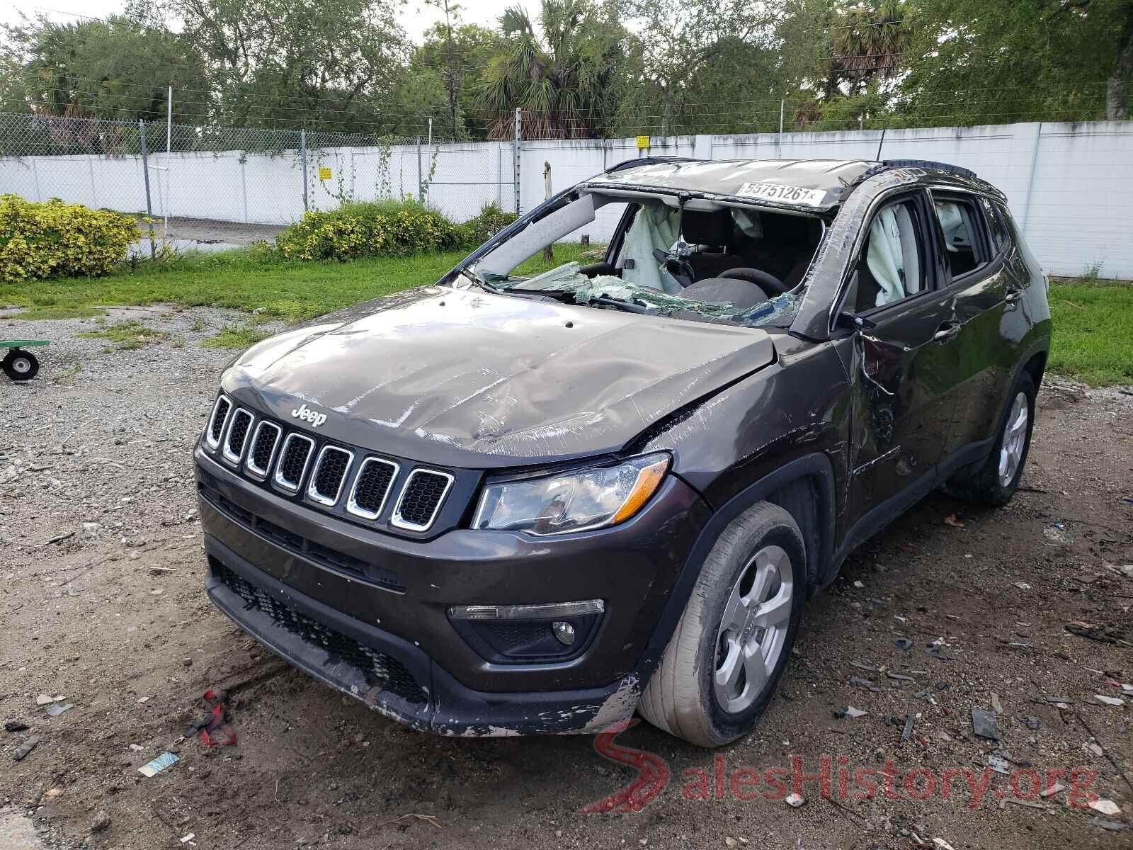 3C4NJCBB8KT685616 2019 JEEP COMPASS