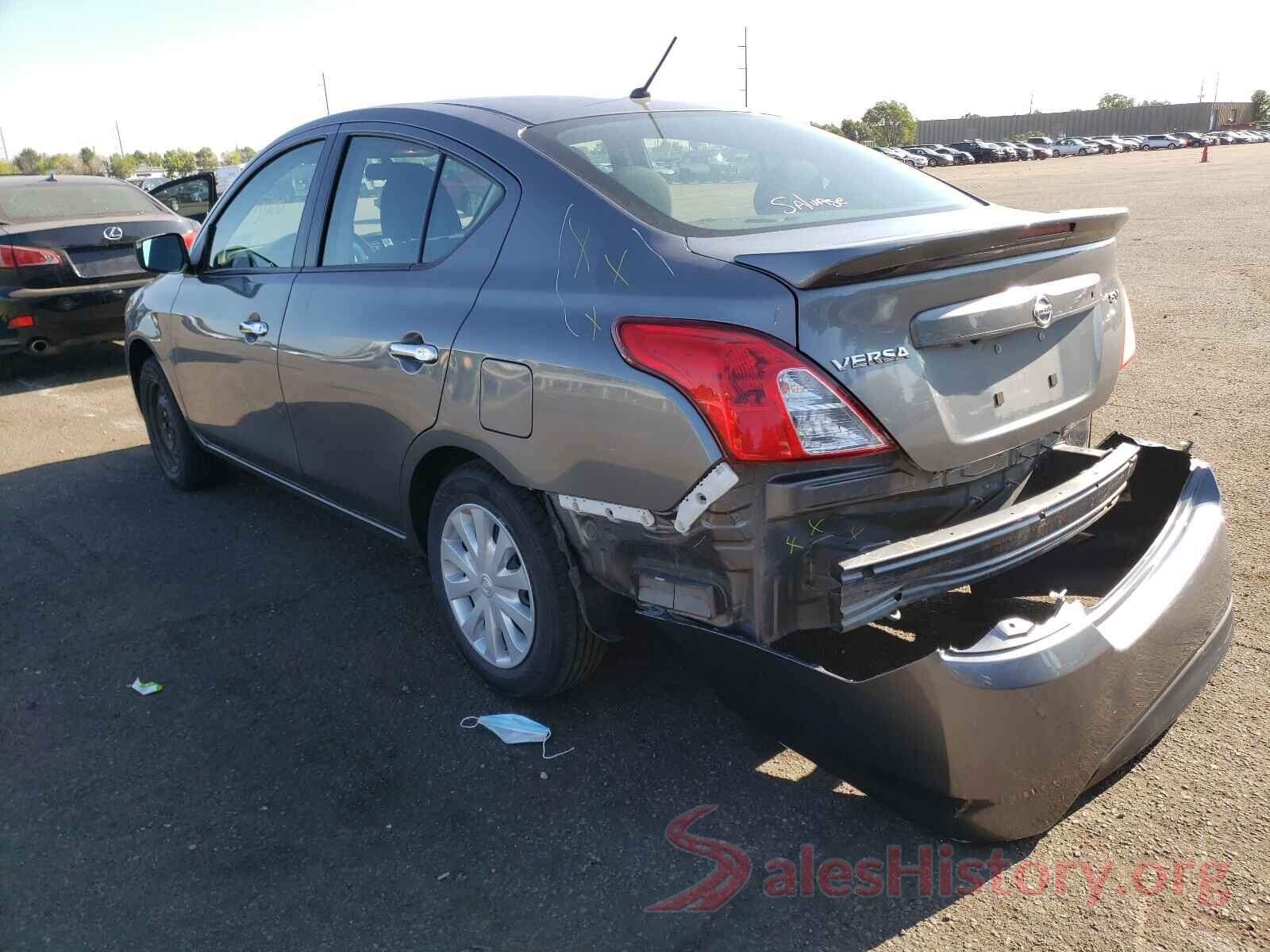 3N1CN7AP7KL845343 2019 NISSAN VERSA