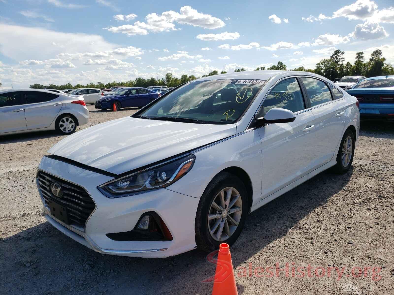 5NPE24AF4KH789186 2019 HYUNDAI SONATA