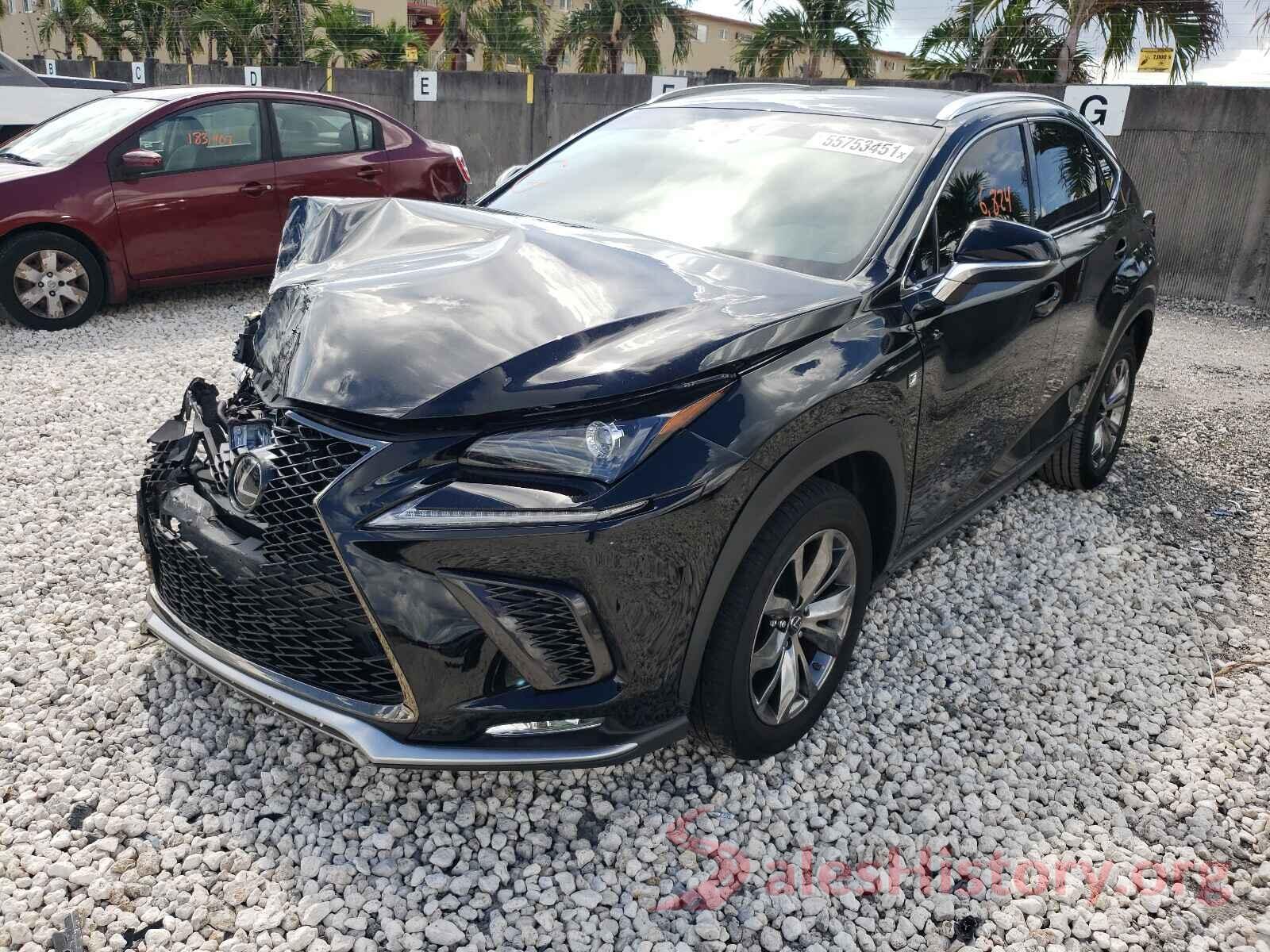 JTJSARBZ6M2185412 2021 LEXUS NX