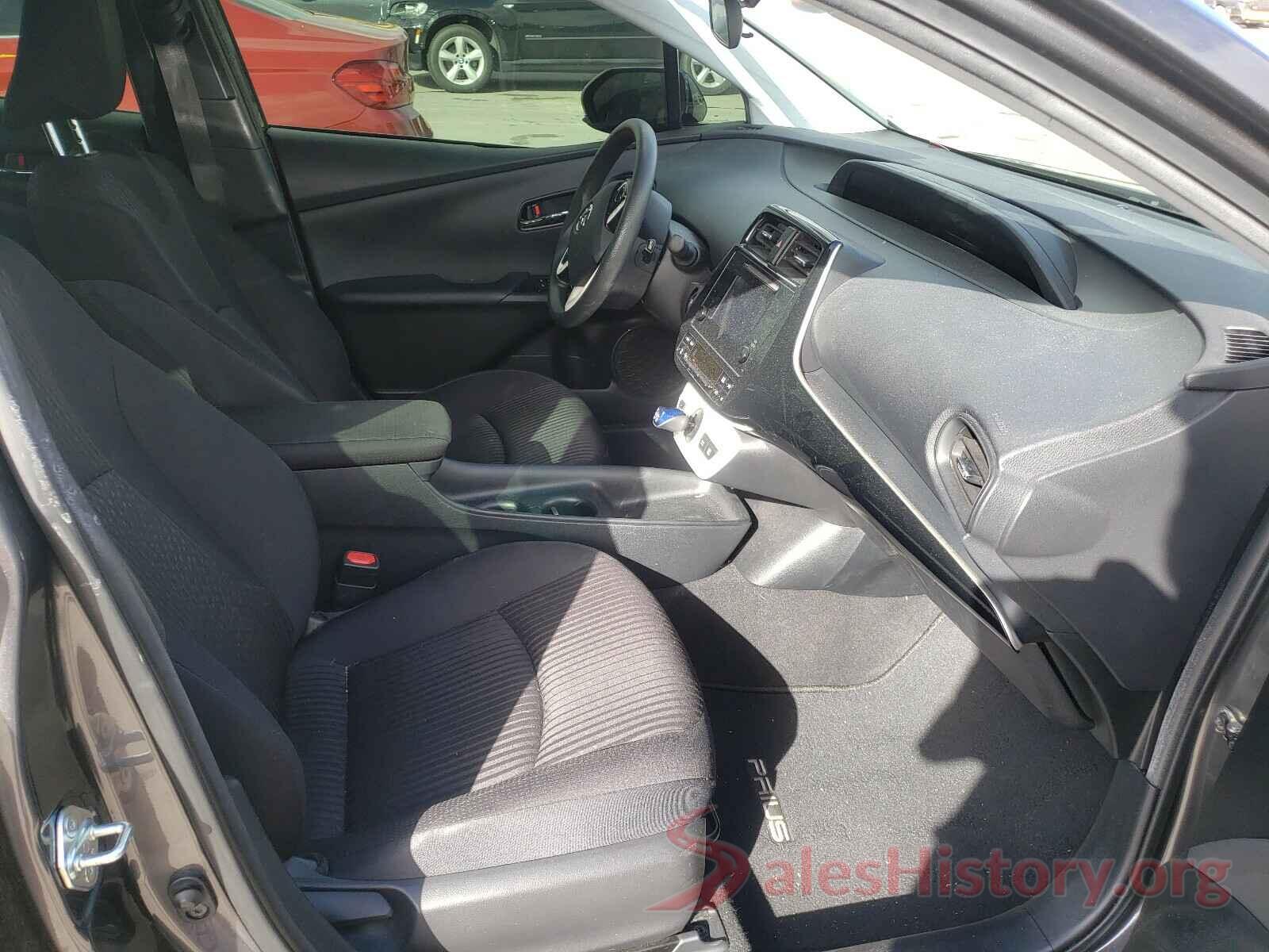 JTDKBRFU0J3591917 2018 TOYOTA PRIUS