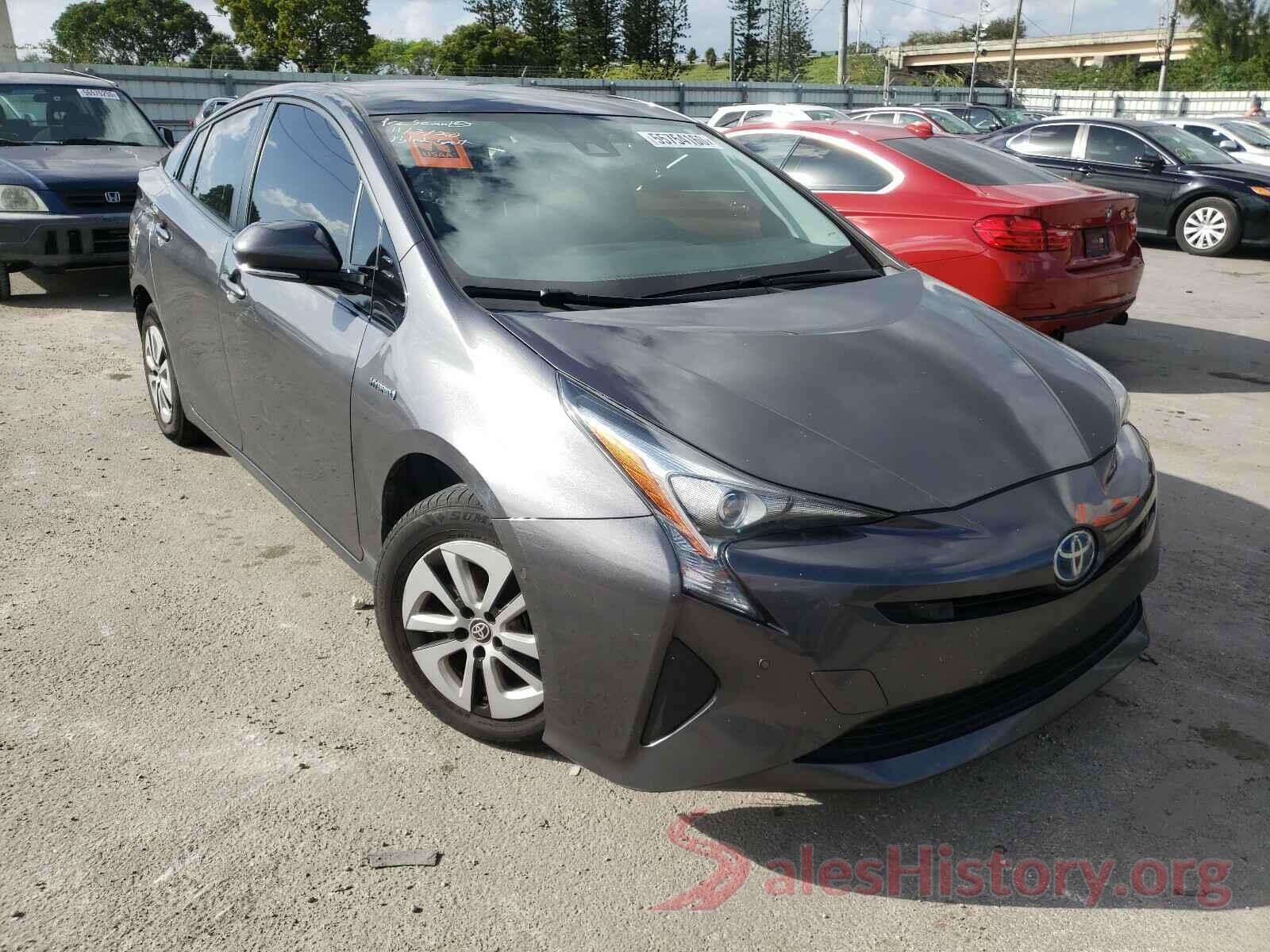 JTDKBRFU0J3591917 2018 TOYOTA PRIUS