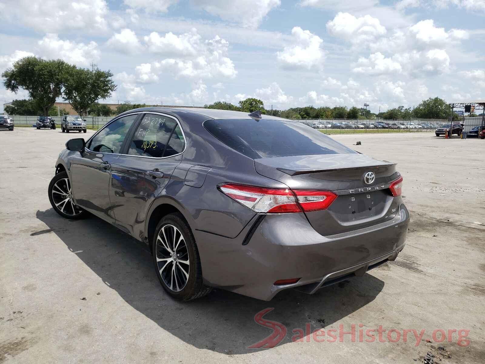 4T1G11AK9LU322789 2020 TOYOTA CAMRY