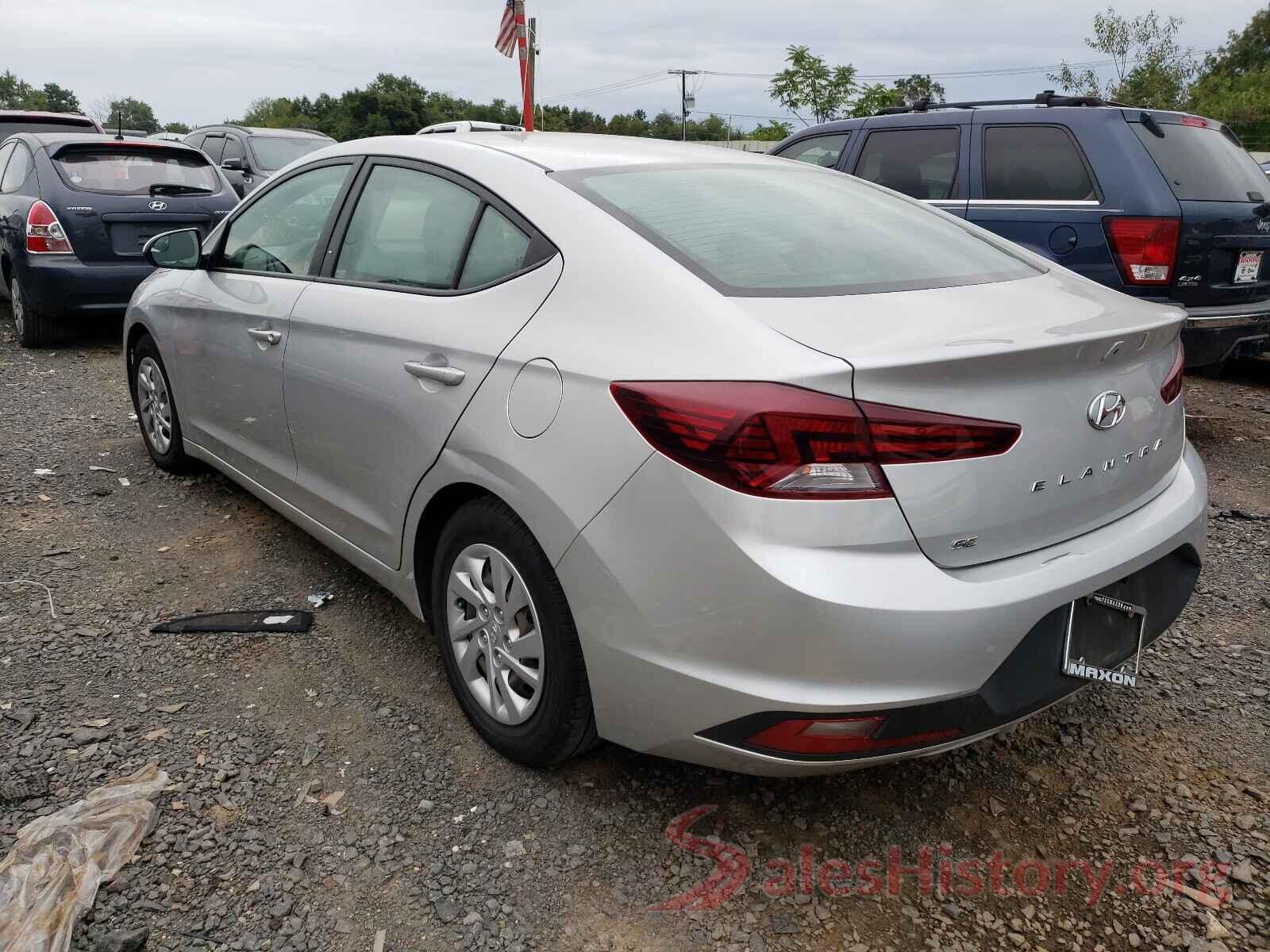 5NPD74LF7KH459830 2019 HYUNDAI ELANTRA