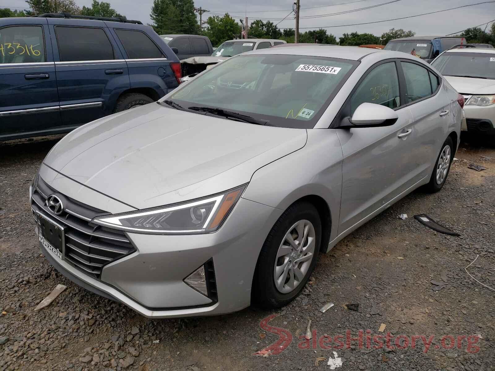 5NPD74LF7KH459830 2019 HYUNDAI ELANTRA