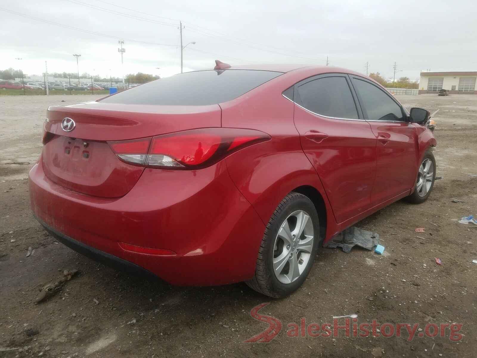 KMHDH4AE8GU605278 2016 HYUNDAI ELANTRA