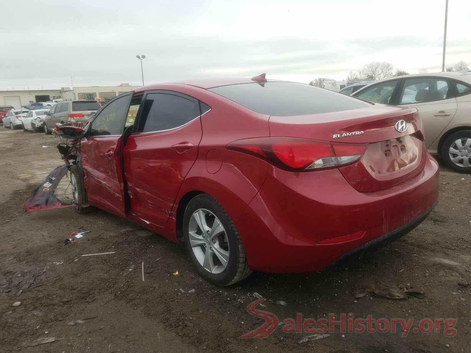 KMHDH4AE8GU605278 2016 HYUNDAI ELANTRA