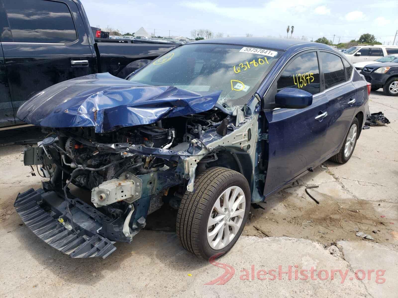 3N1AB7AP6JL631801 2018 NISSAN SENTRA