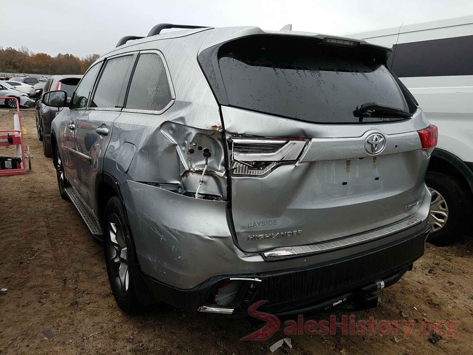 5TDDZRFH3JS850907 2018 TOYOTA HIGHLANDER