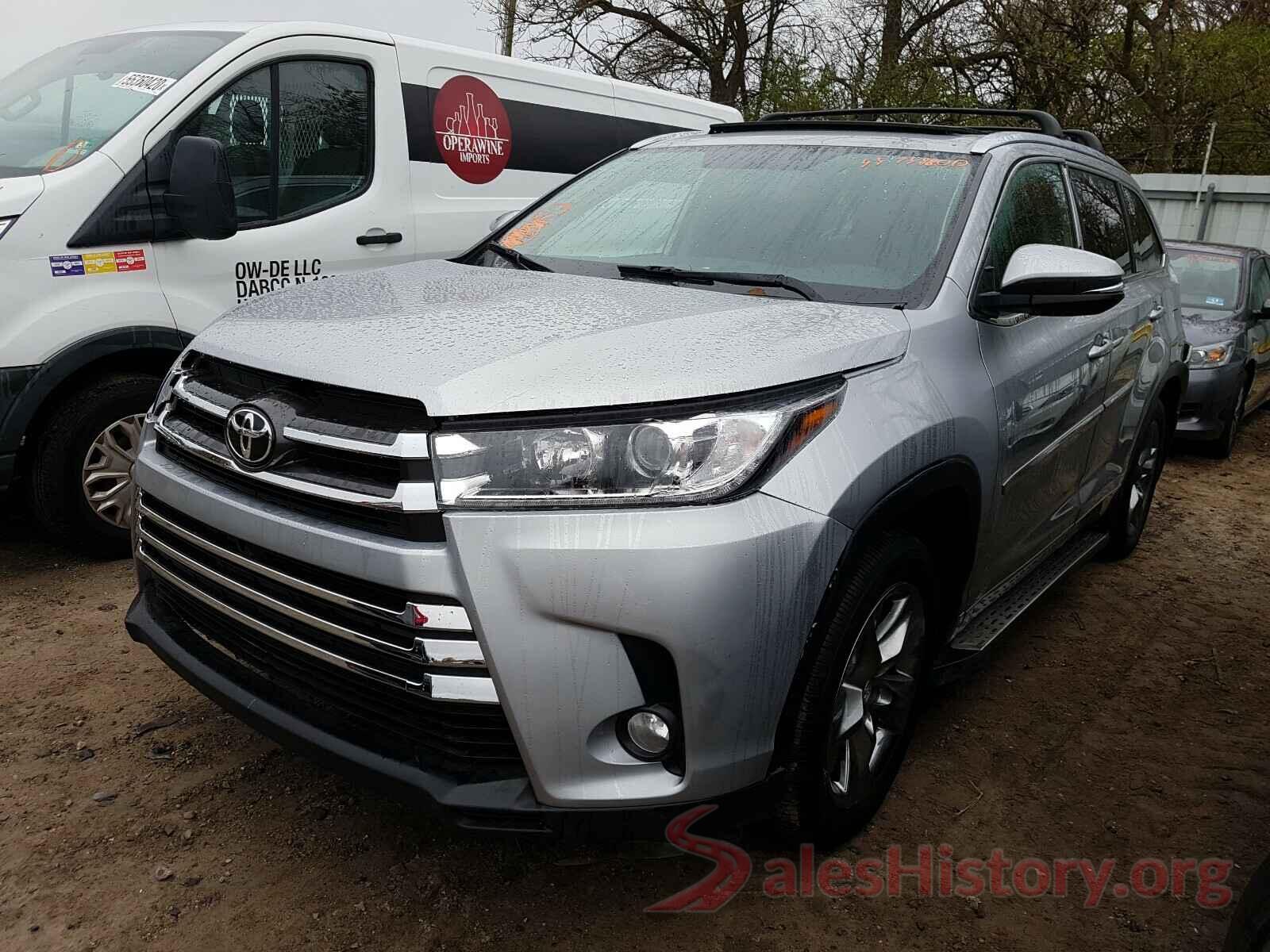 5TDDZRFH3JS850907 2018 TOYOTA HIGHLANDER