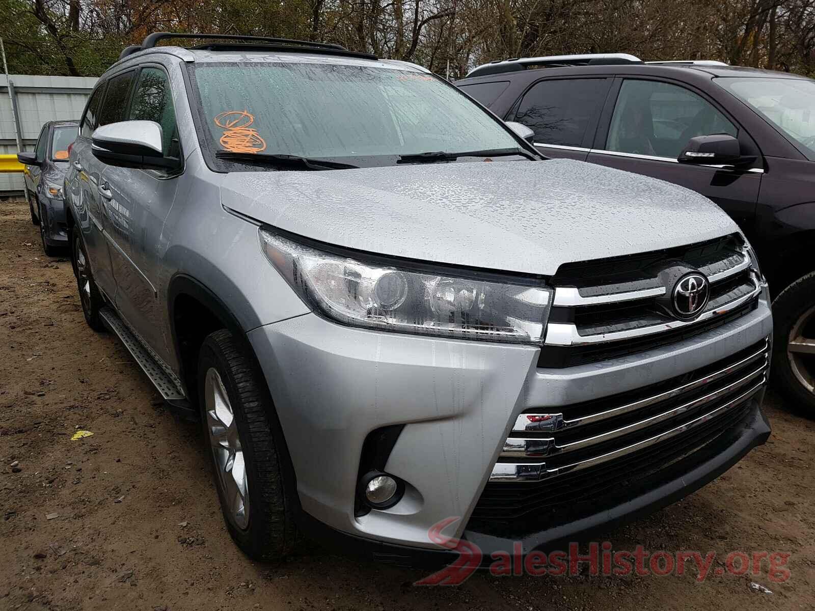 5TDDZRFH3JS850907 2018 TOYOTA HIGHLANDER