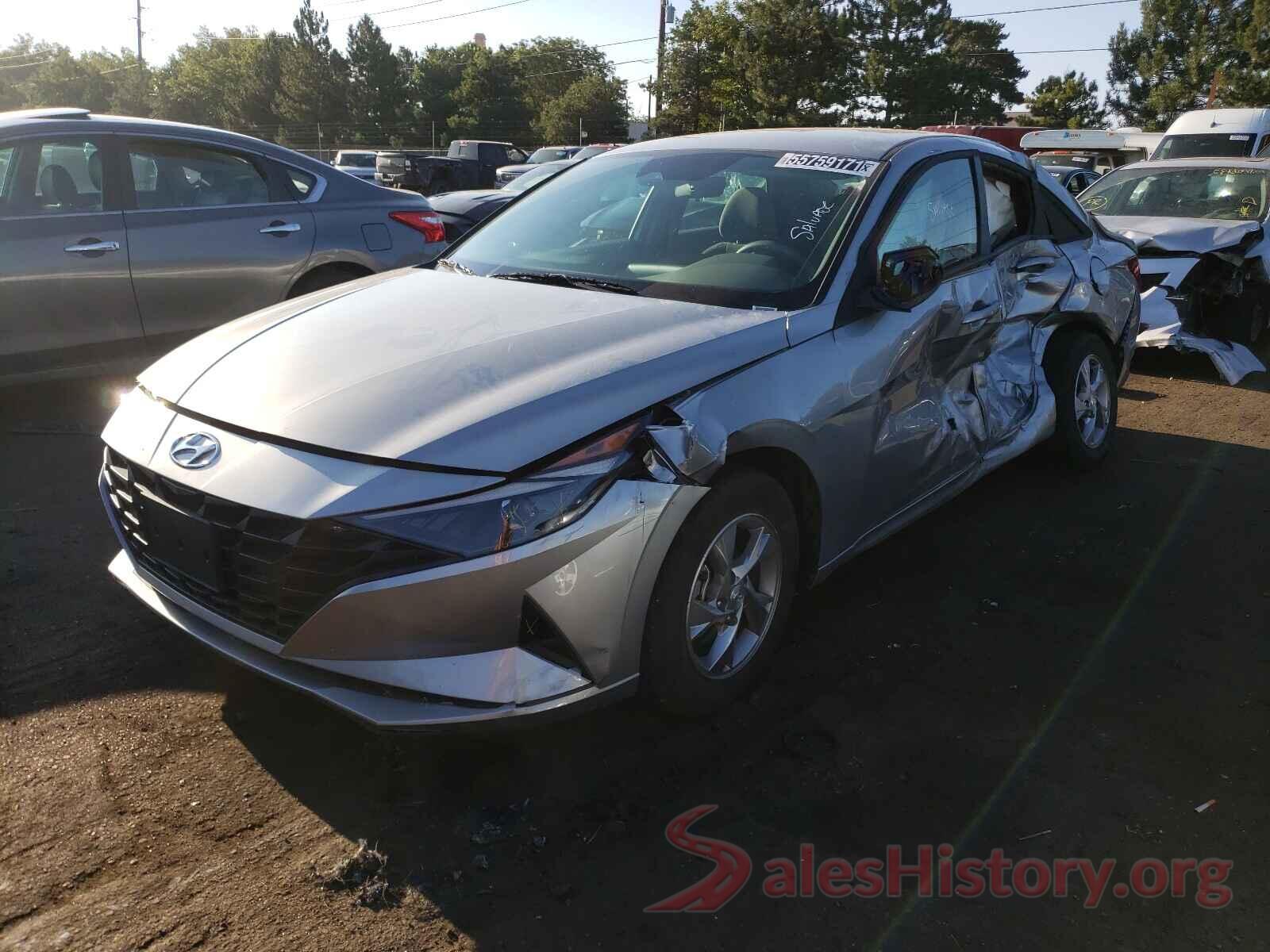 5NPLL4AG9MH026905 2021 HYUNDAI ELANTRA