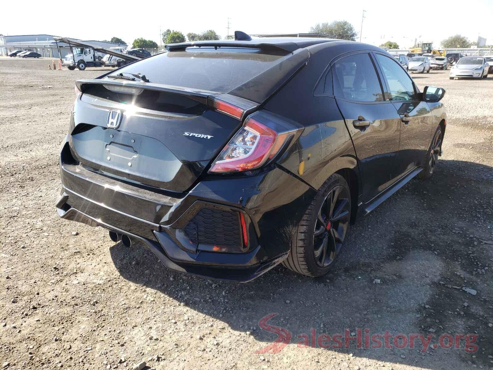 SHHFK7H44HU410848 2017 HONDA CIVIC