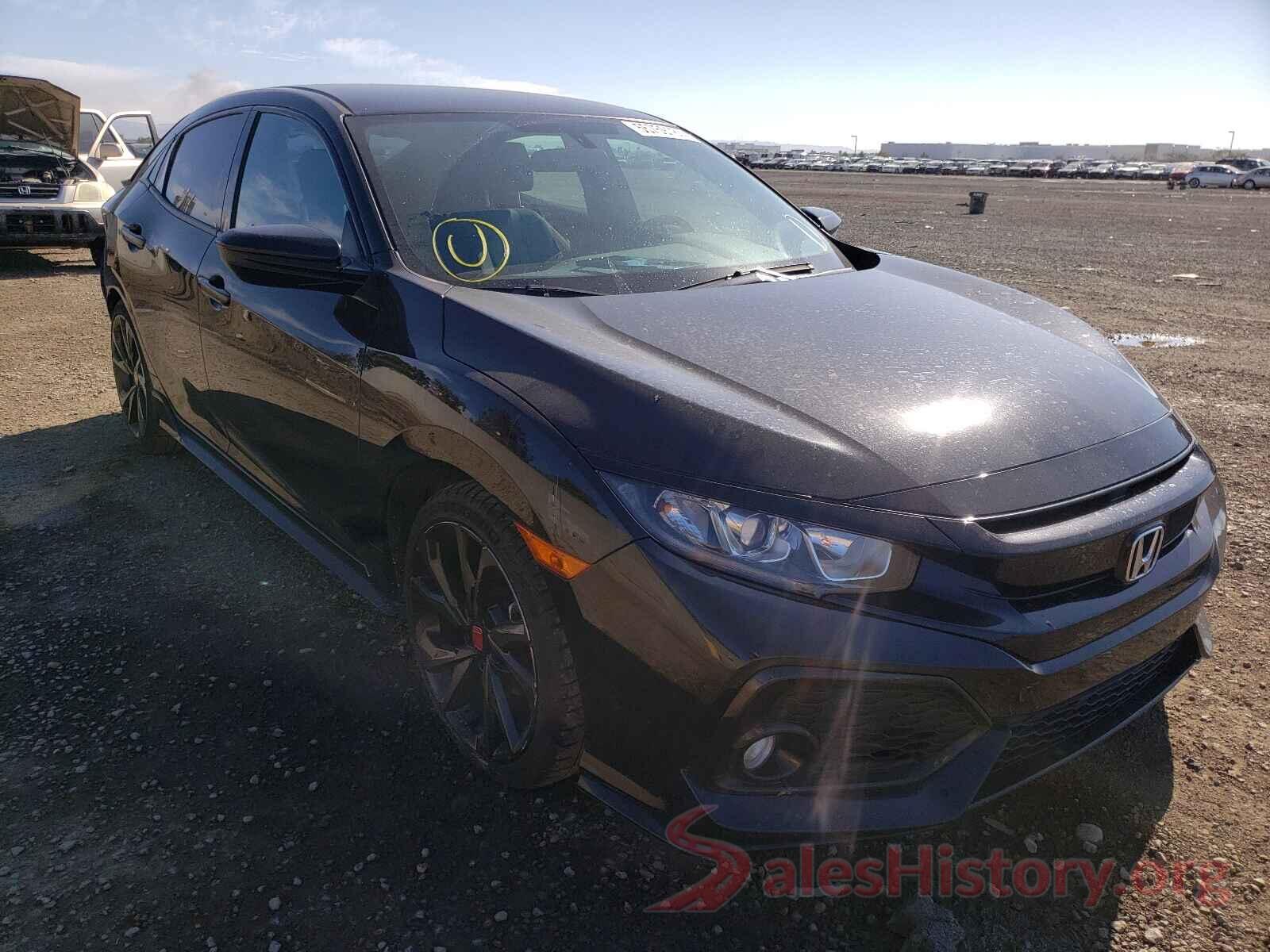 SHHFK7H44HU410848 2017 HONDA CIVIC