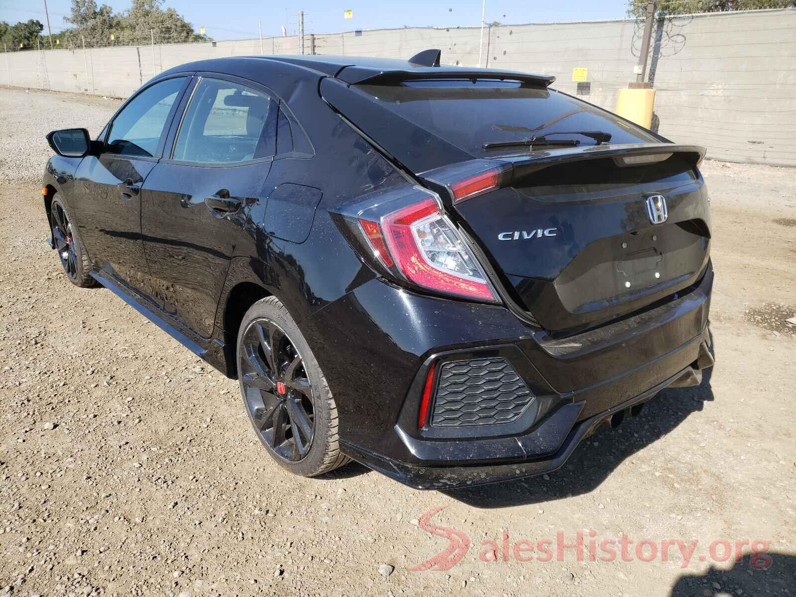 SHHFK7H44HU410848 2017 HONDA CIVIC