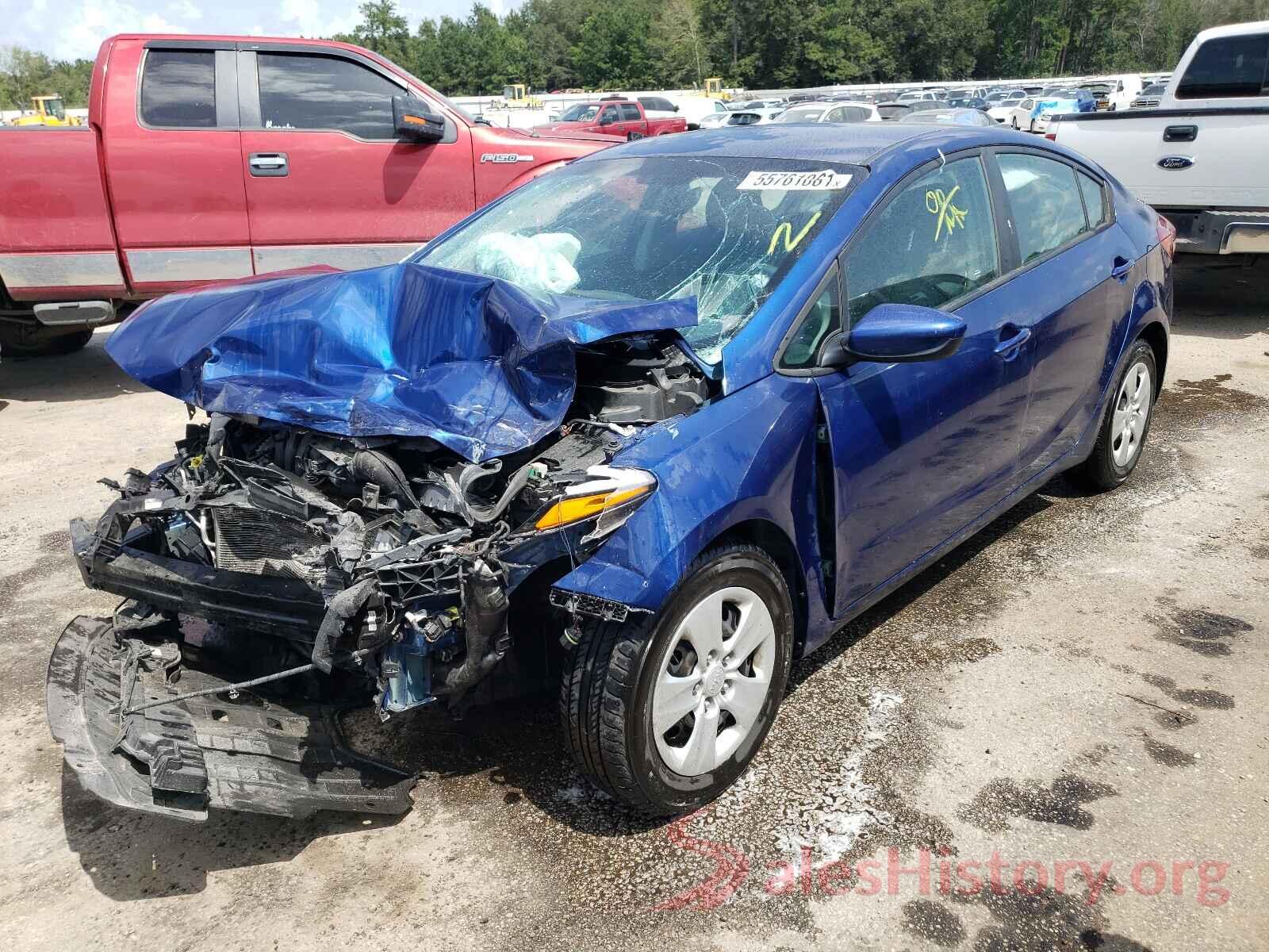 3KPFK4A73JE268203 2018 KIA FORTE