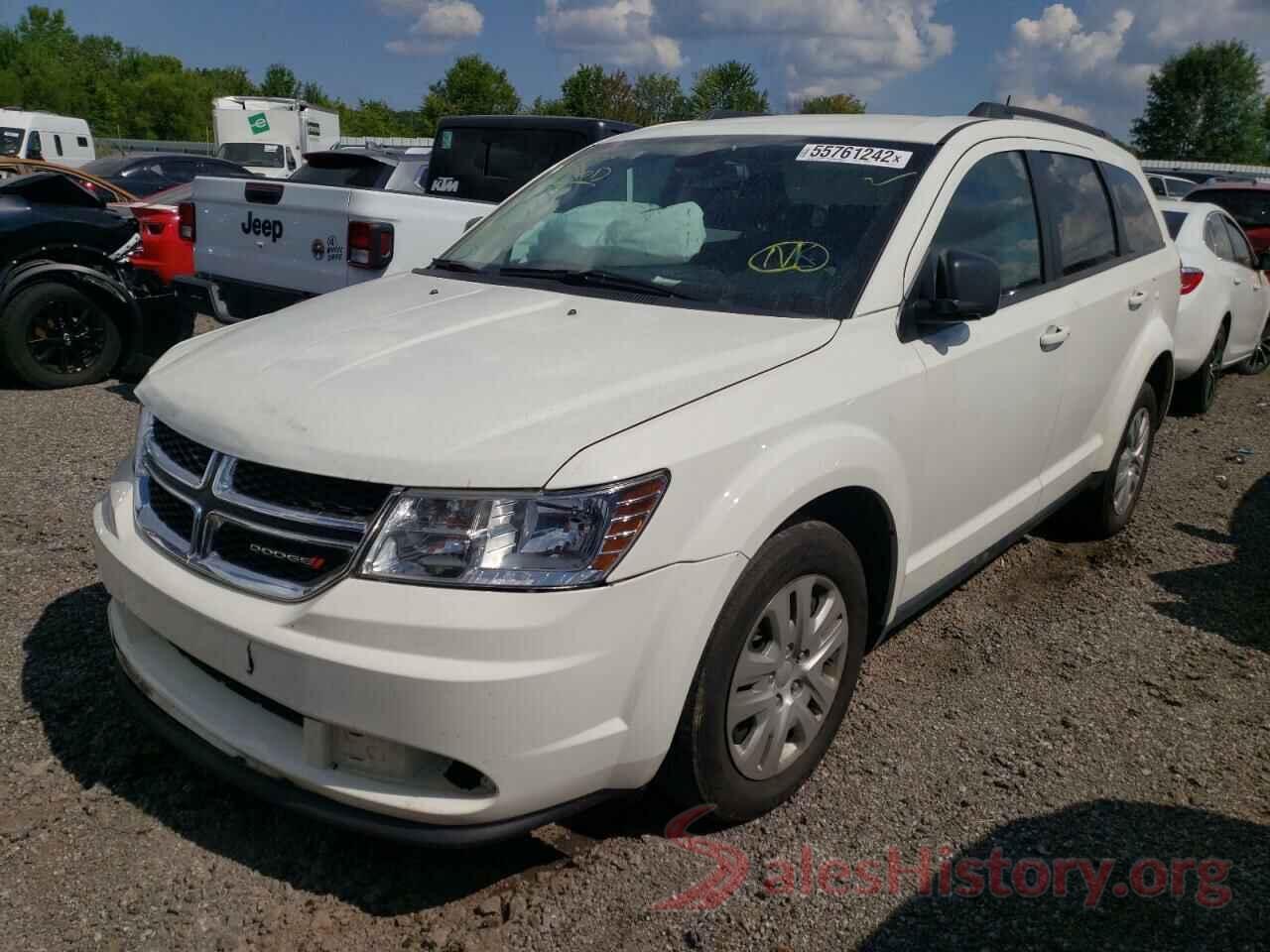 3C4PDCABXLT276195 2020 DODGE JOURNEY