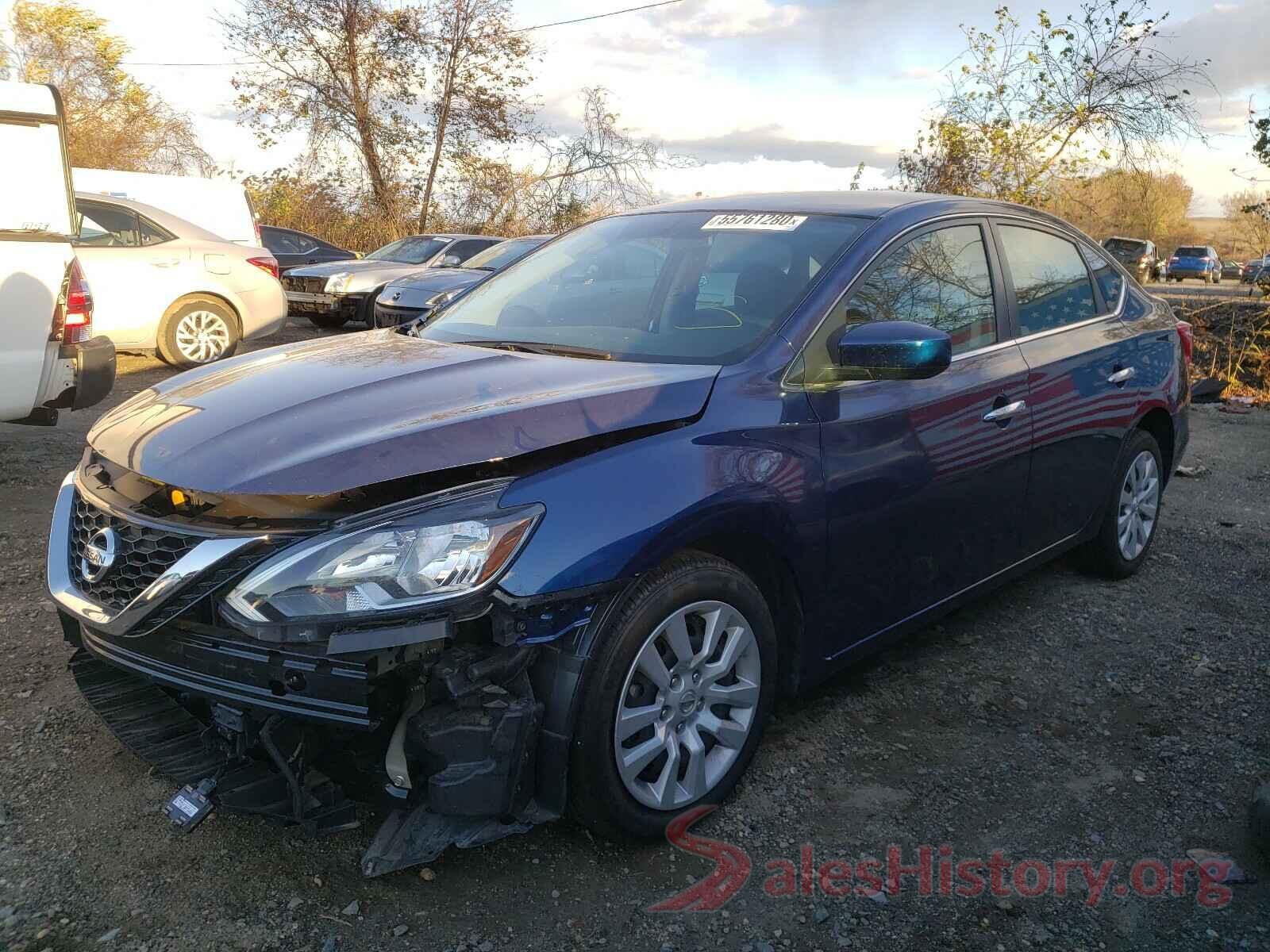 3N1AB7AP6KY315514 2019 NISSAN SENTRA