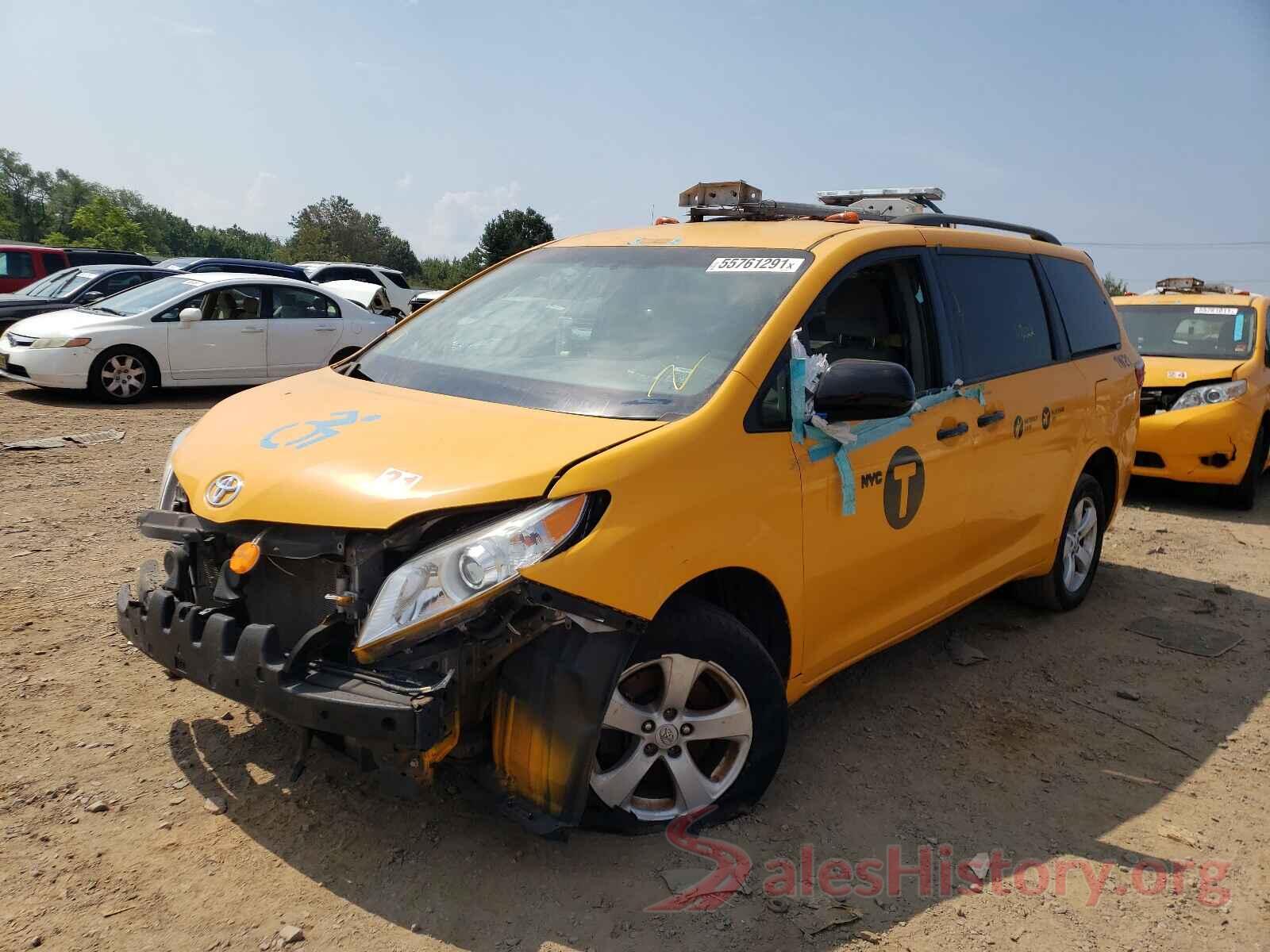 5TDKK3DCXGS764096 2016 TOYOTA SIENNA