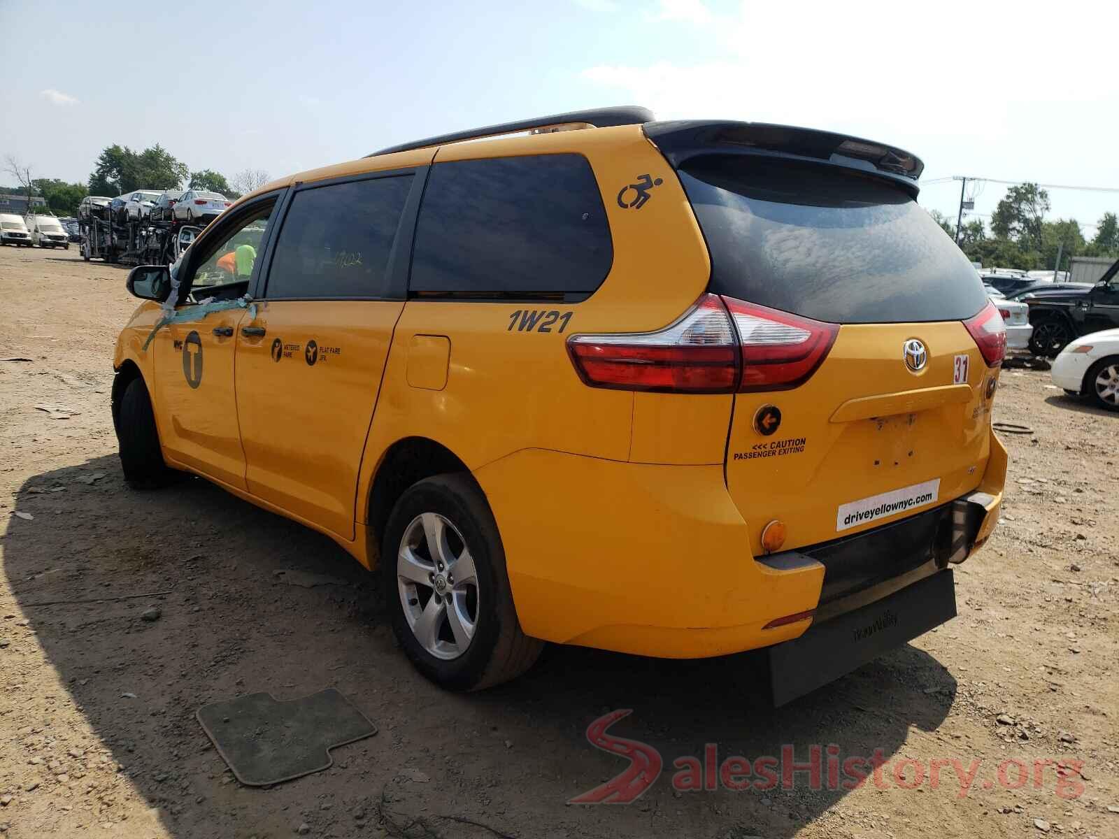 5TDKK3DCXGS764096 2016 TOYOTA SIENNA