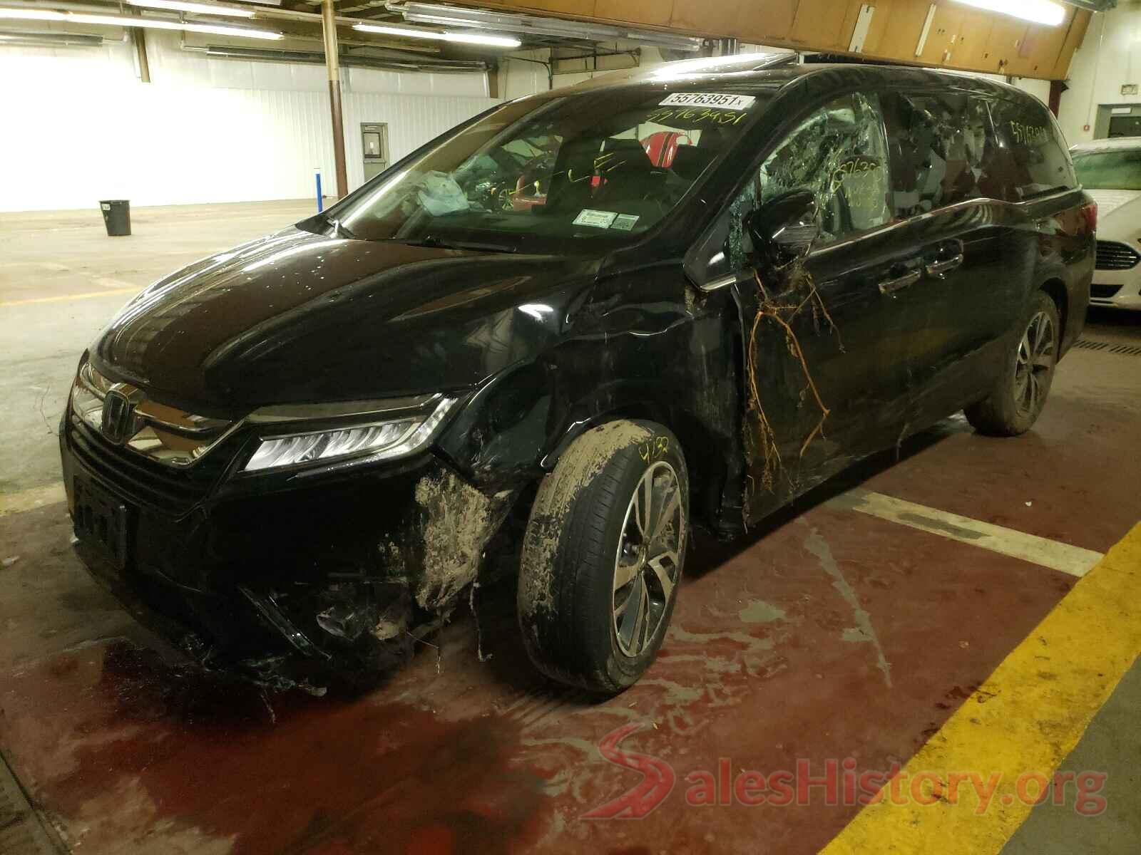 5FNRL6H99KB100302 2019 HONDA ODYSSEY