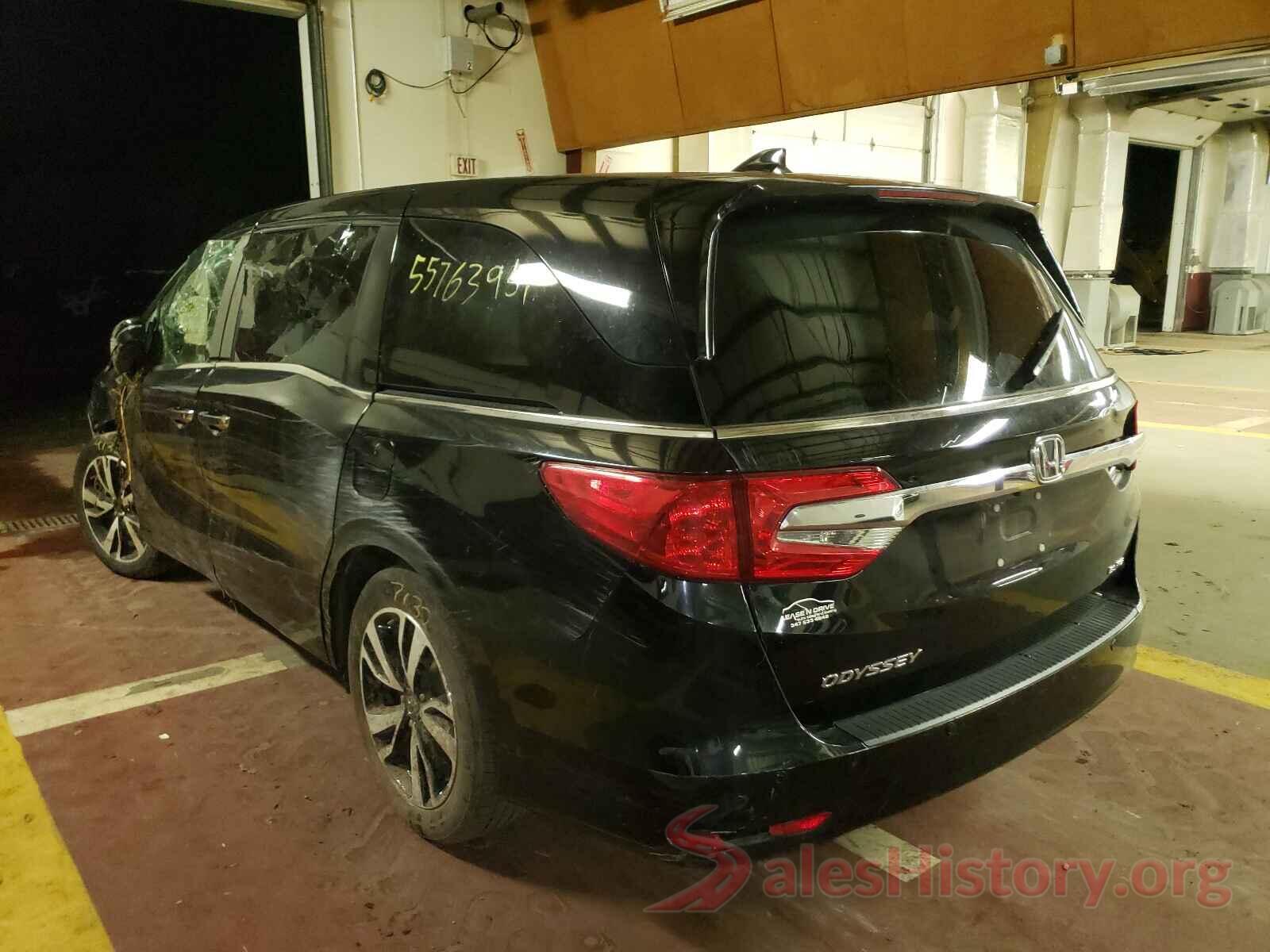 5FNRL6H99KB100302 2019 HONDA ODYSSEY