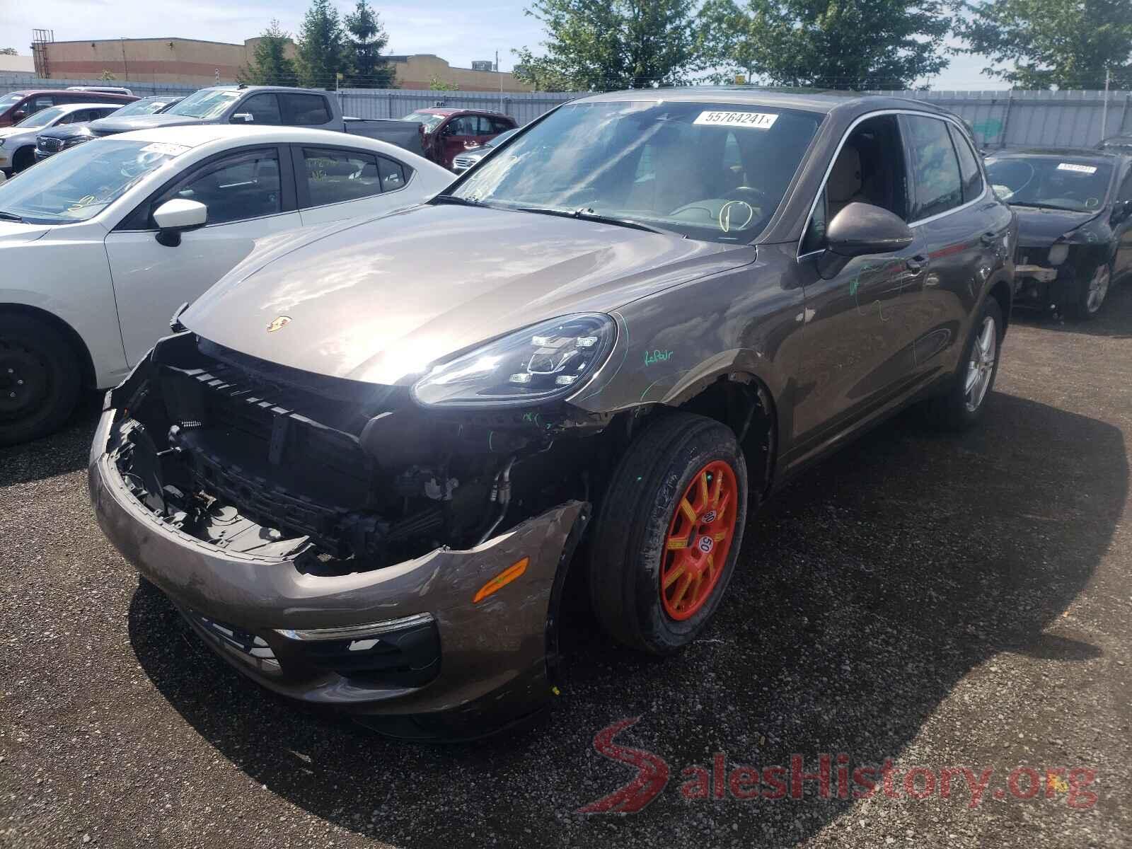 WP1AA2A29GKA14487 2016 PORSCHE CAYENNE