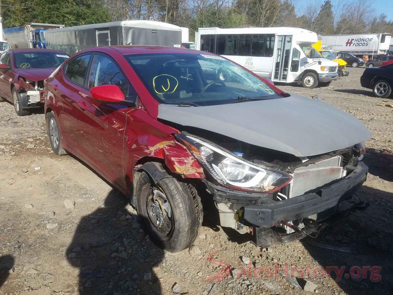 KMHDH4AE1GU655844 2016 HYUNDAI ELANTRA