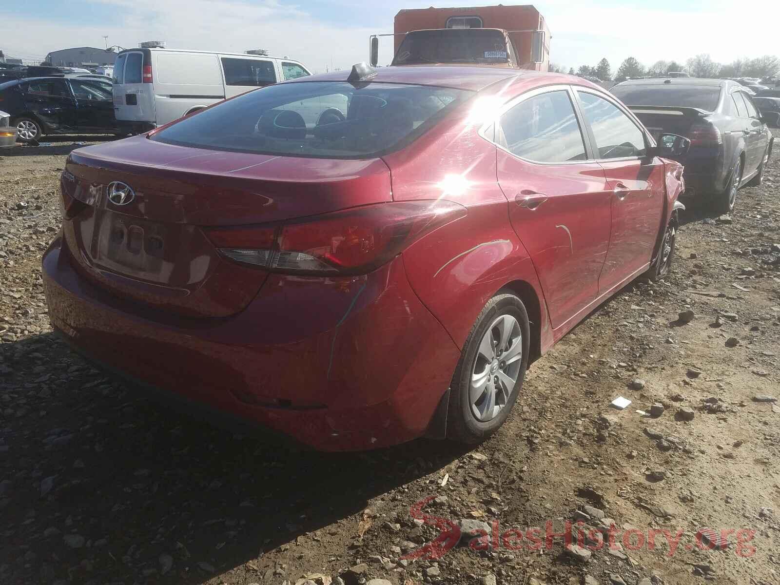 KMHDH4AE1GU655844 2016 HYUNDAI ELANTRA