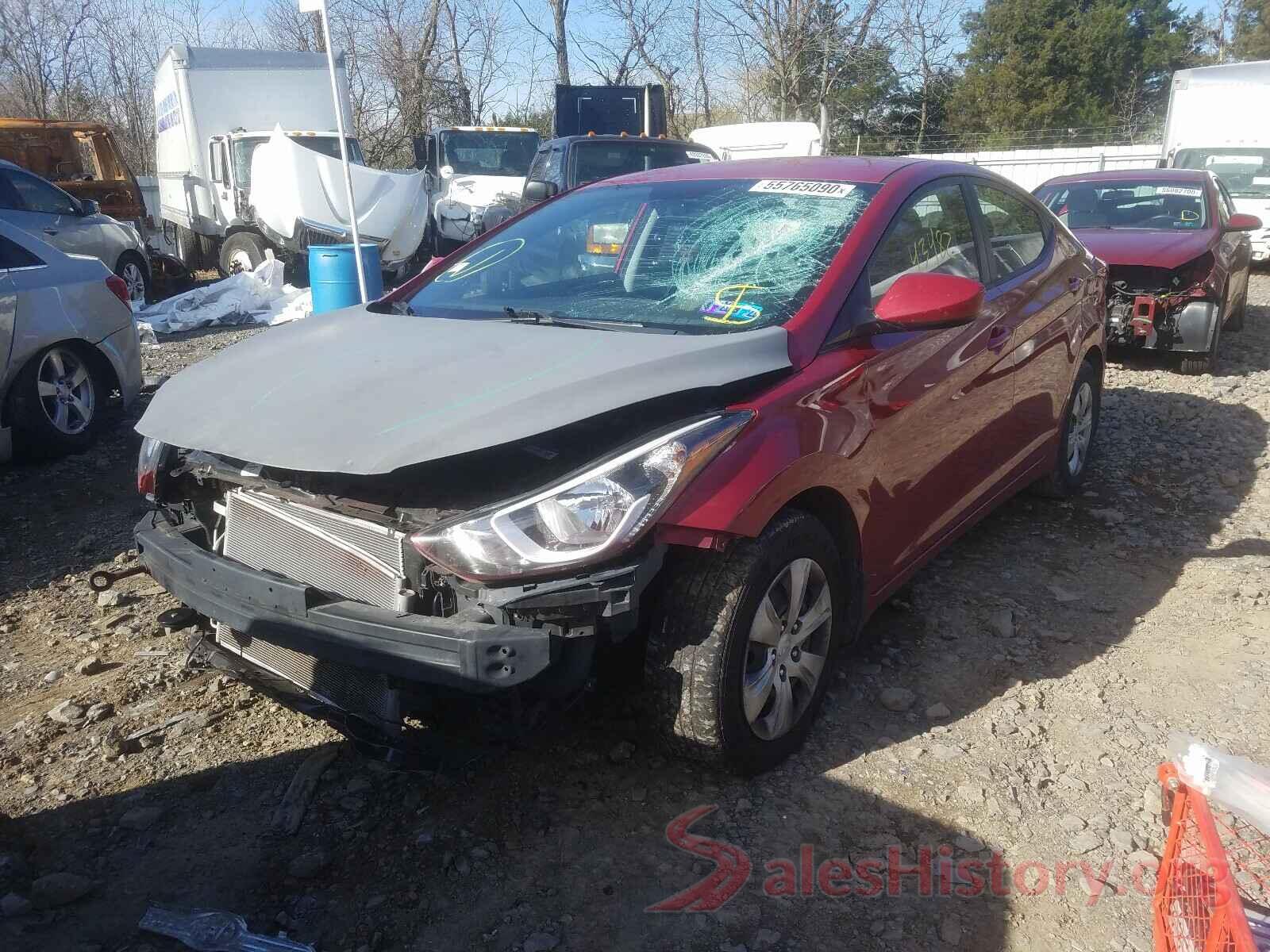 KMHDH4AE1GU655844 2016 HYUNDAI ELANTRA