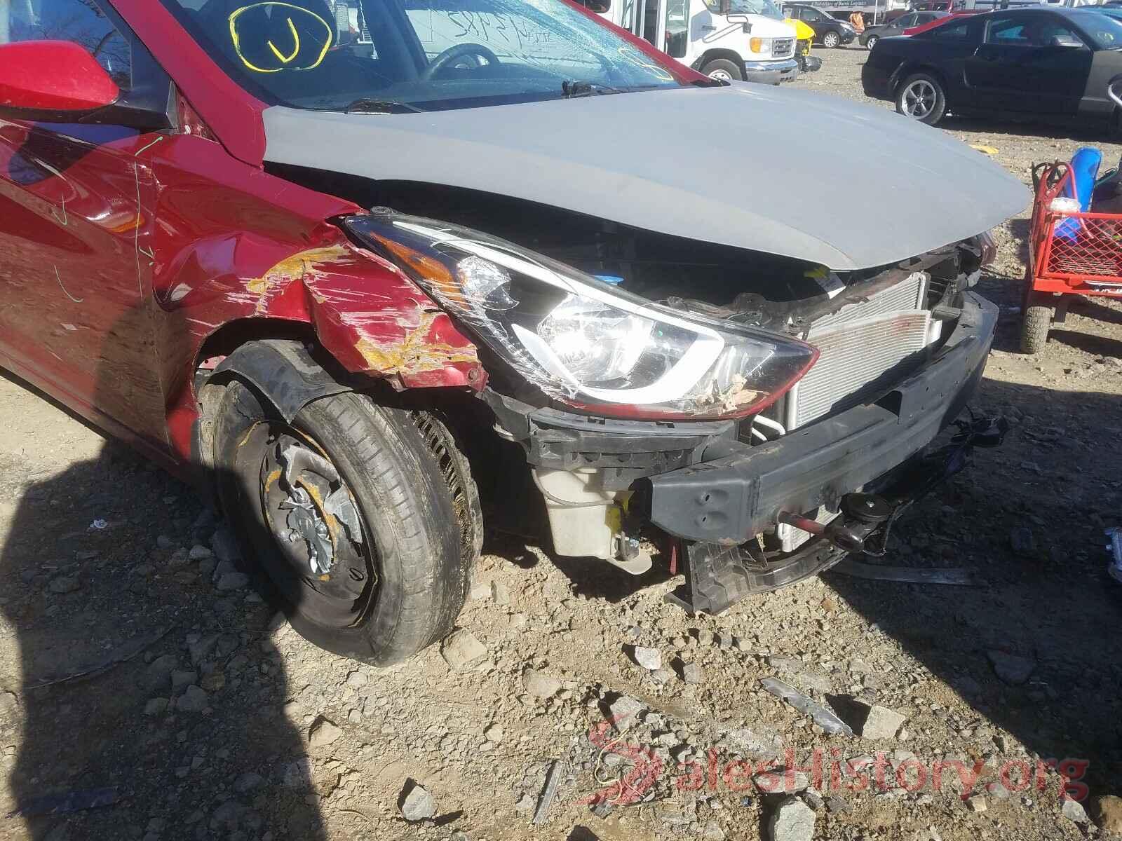 KMHDH4AE1GU655844 2016 HYUNDAI ELANTRA