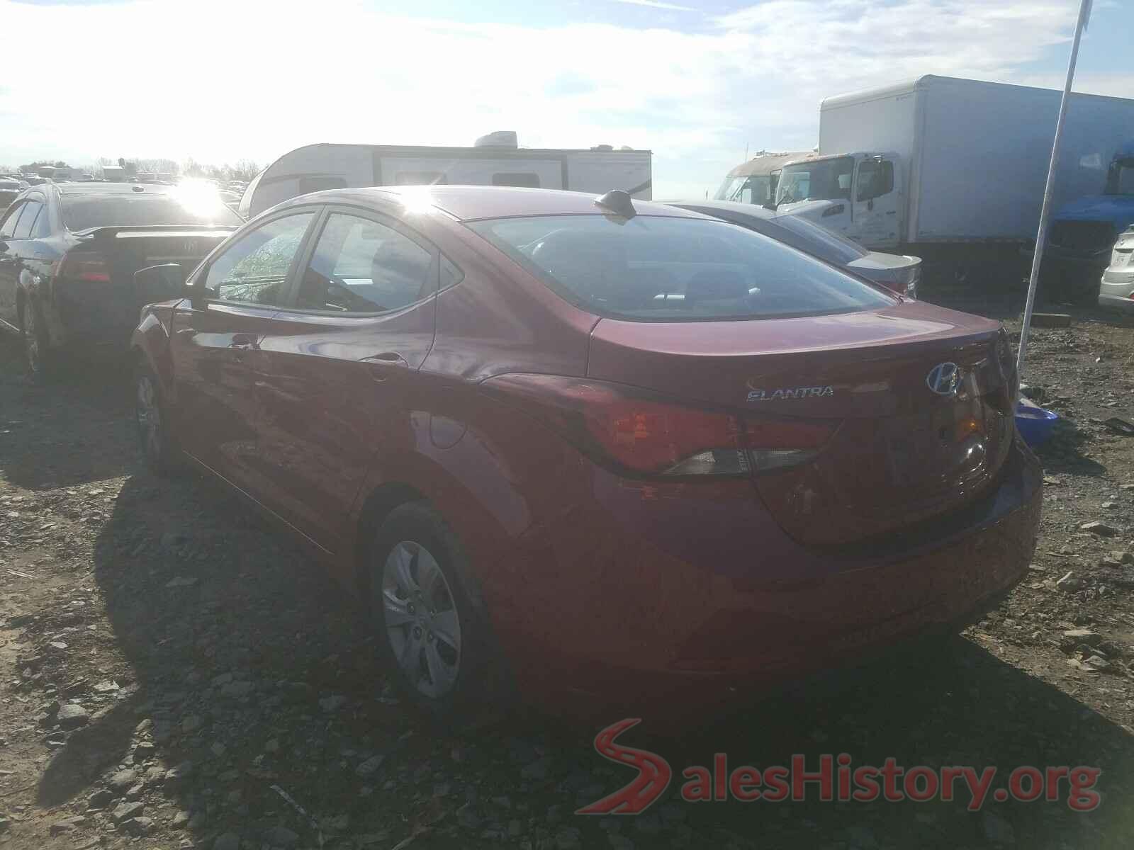 KMHDH4AE1GU655844 2016 HYUNDAI ELANTRA