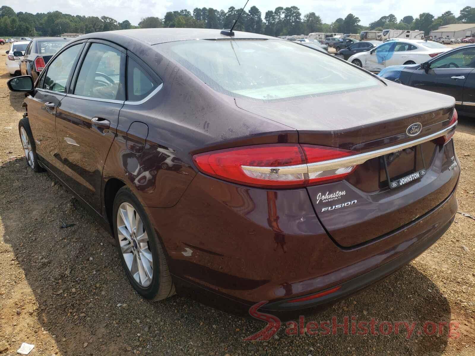 3FA6P0LU7HR287505 2017 FORD FUSION