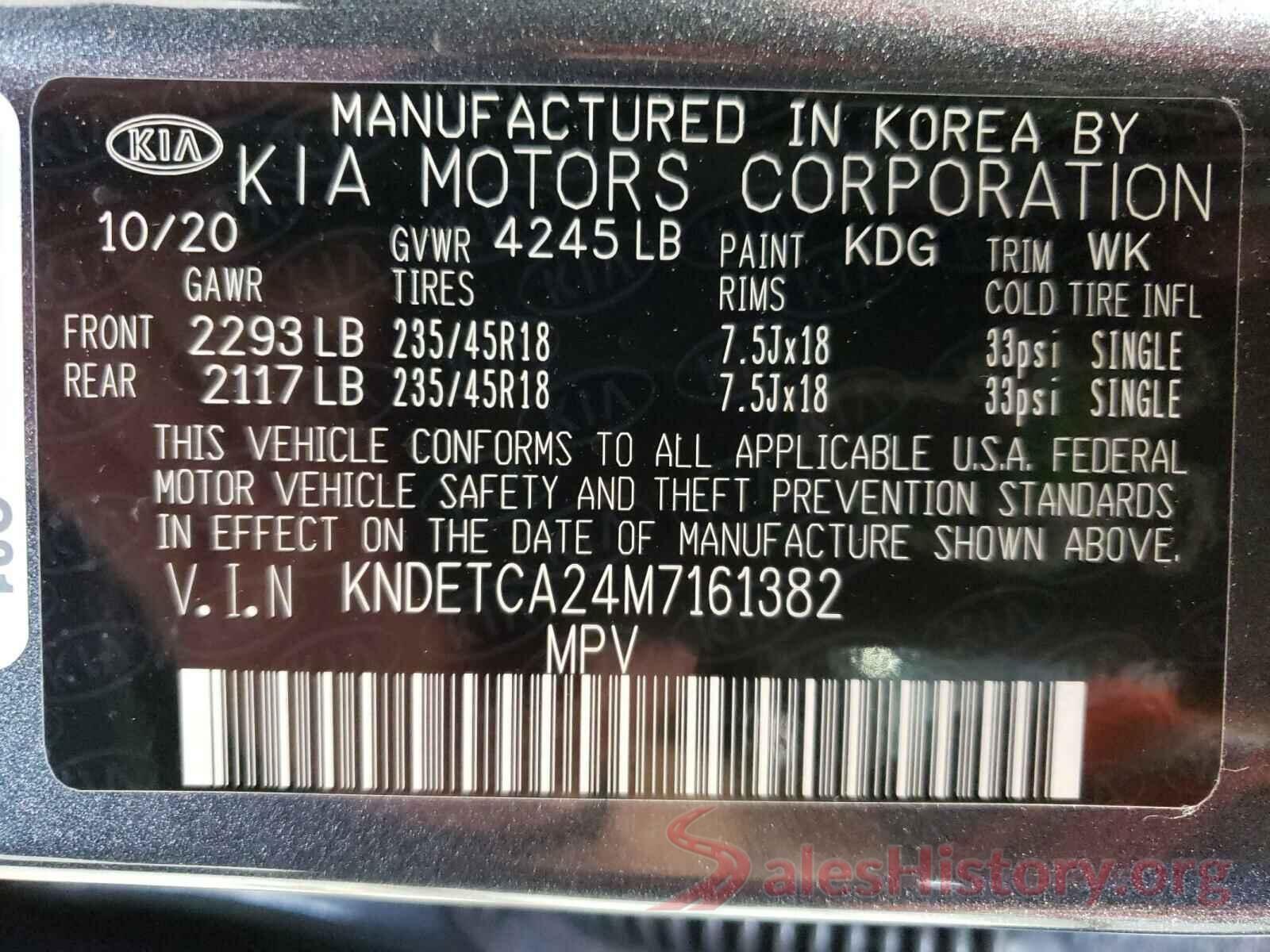 KNDETCA24M7161382 2021 KIA SELTOS