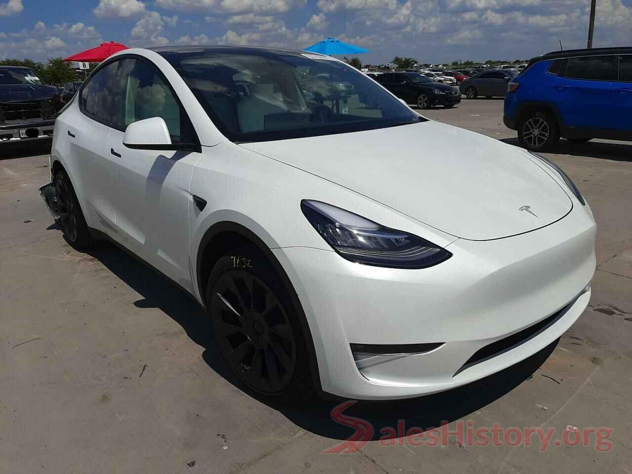 5YJYGAEEXMF187649 2021 TESLA MODEL Y