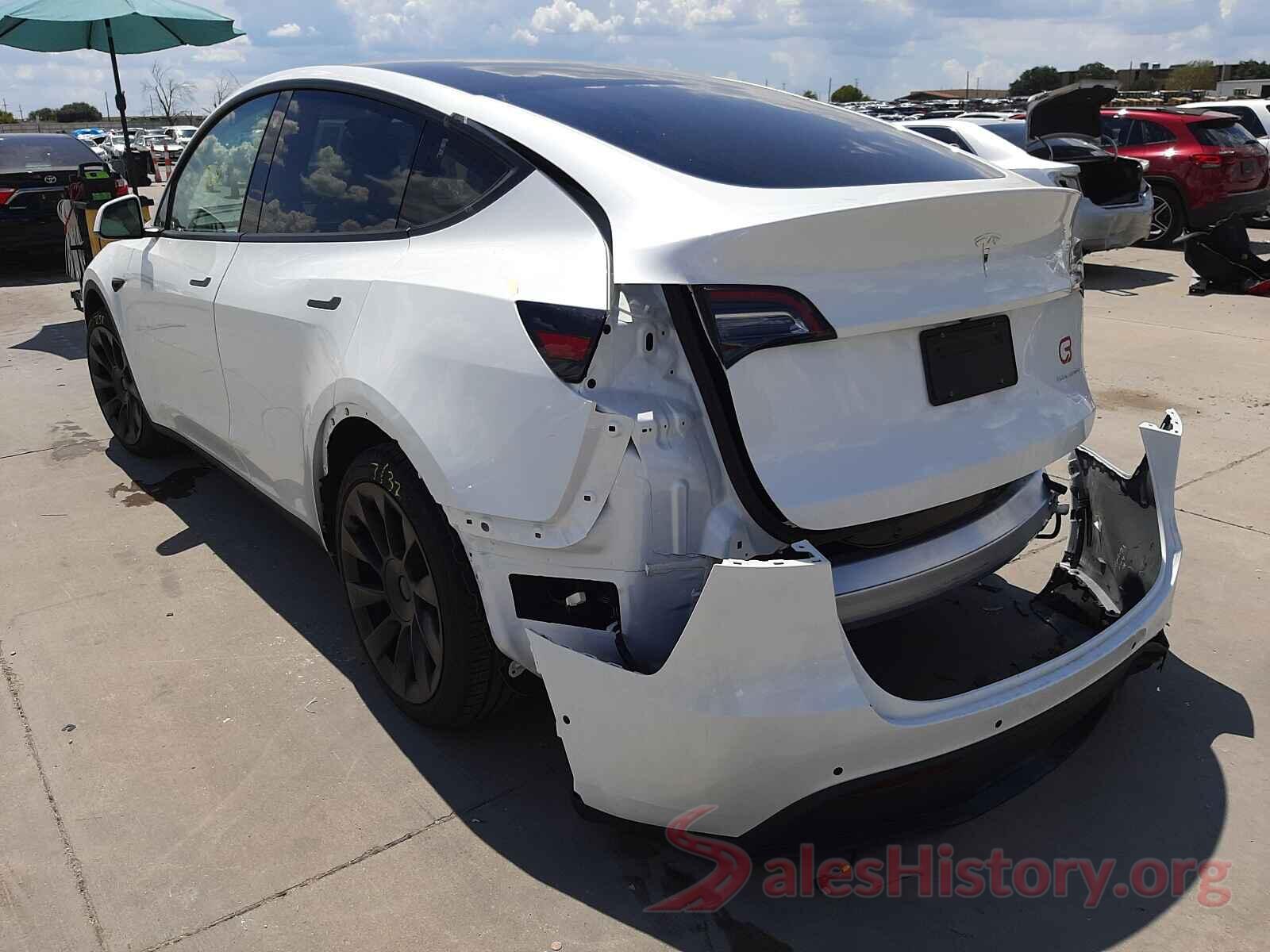 5YJYGAEEXMF187649 2021 TESLA MODEL Y