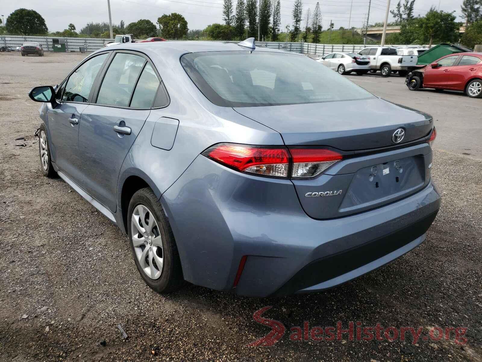 5YFEPRAE8LP129484 2020 TOYOTA COROLLA