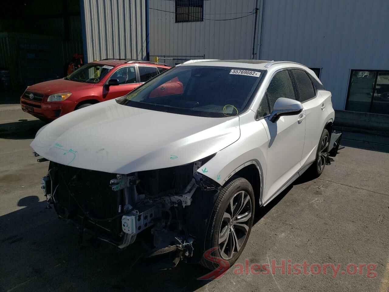 2T2BZMCA4GC022329 2016 LEXUS RX350