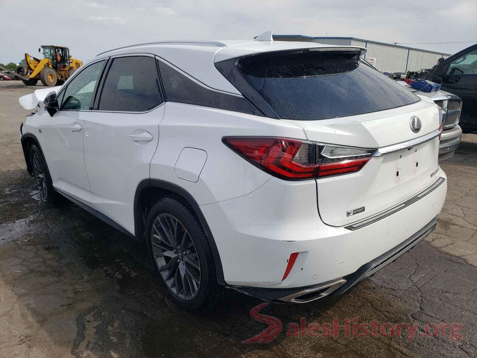 2T2BZMCA0HC105256 2017 LEXUS RX350