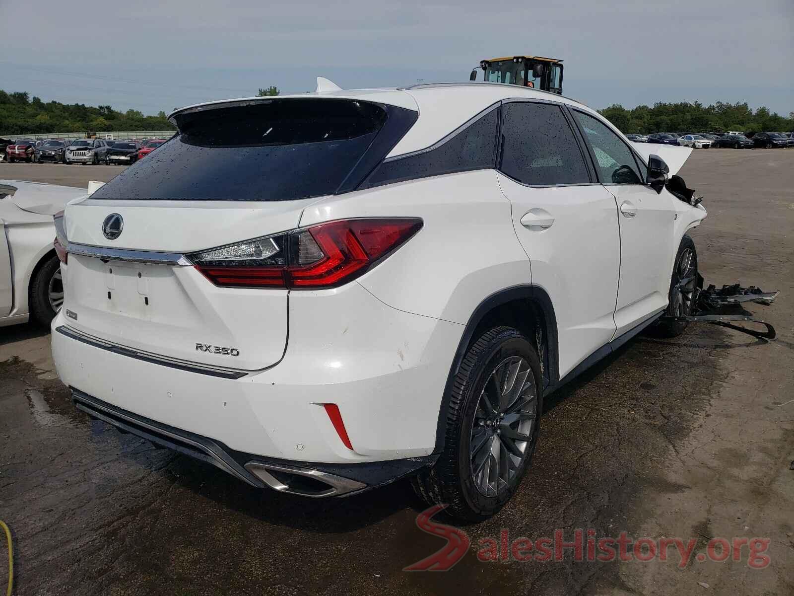 2T2BZMCA0HC105256 2017 LEXUS RX350