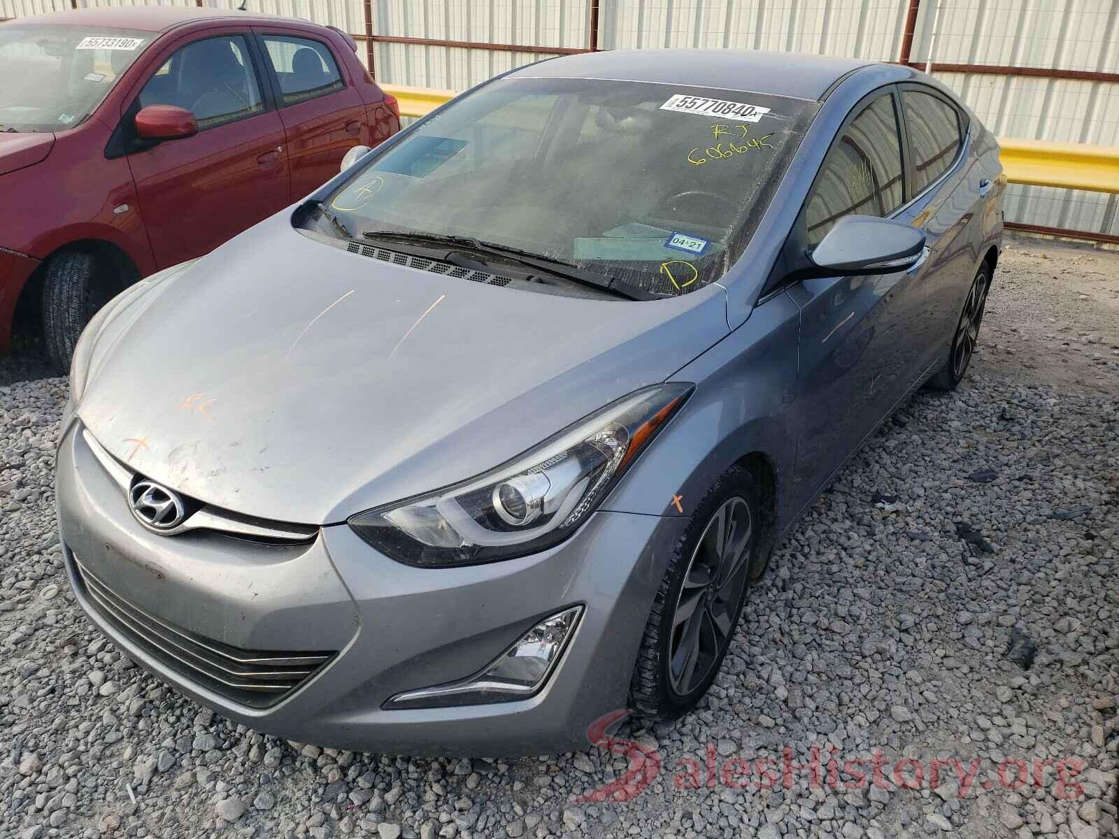 5NPDH4AE7FH606645 2015 HYUNDAI ELANTRA