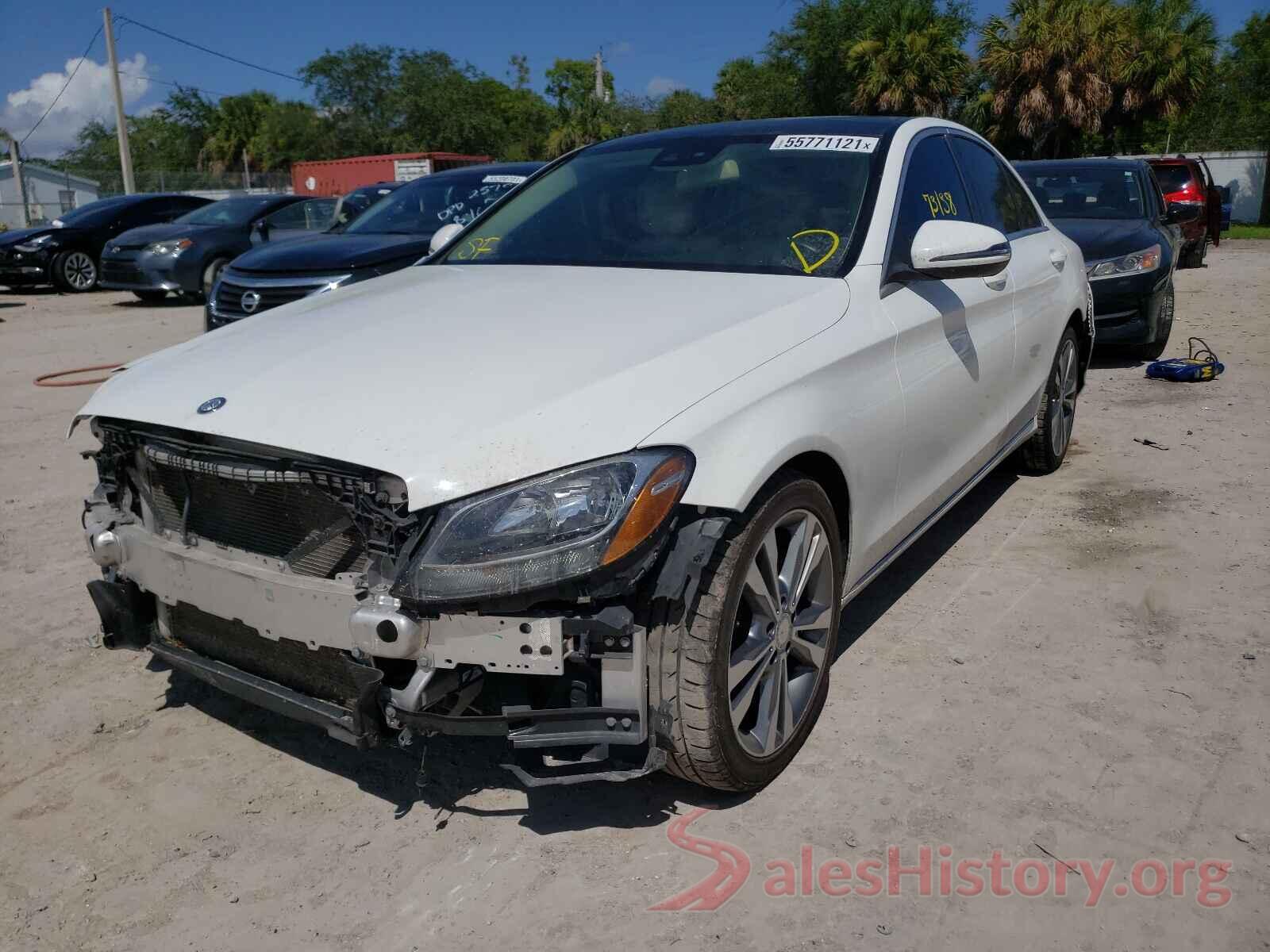 WDDWF4JB4HR250399 2017 MERCEDES-BENZ C-CLASS