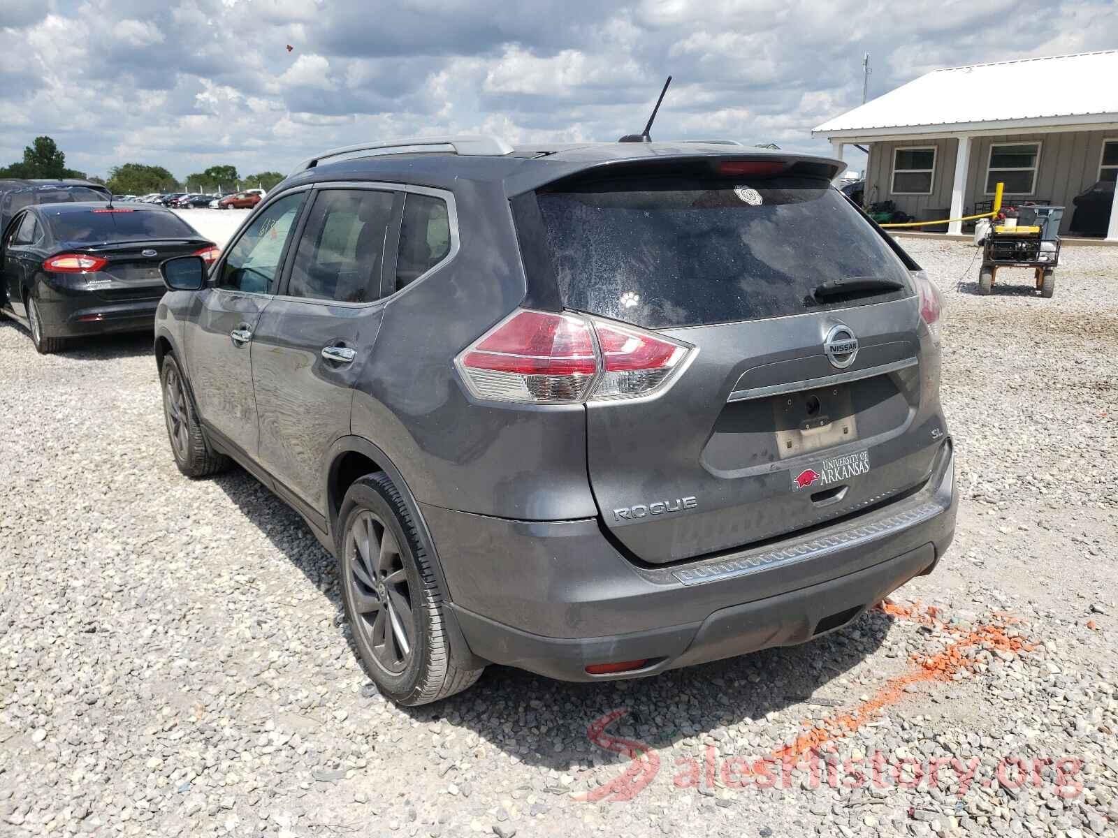 5N1AT2MT5GC912316 2016 NISSAN ROGUE