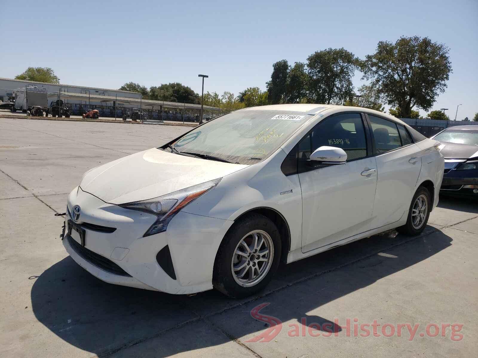 JTDKBRFU1G3021286 2016 TOYOTA PRIUS