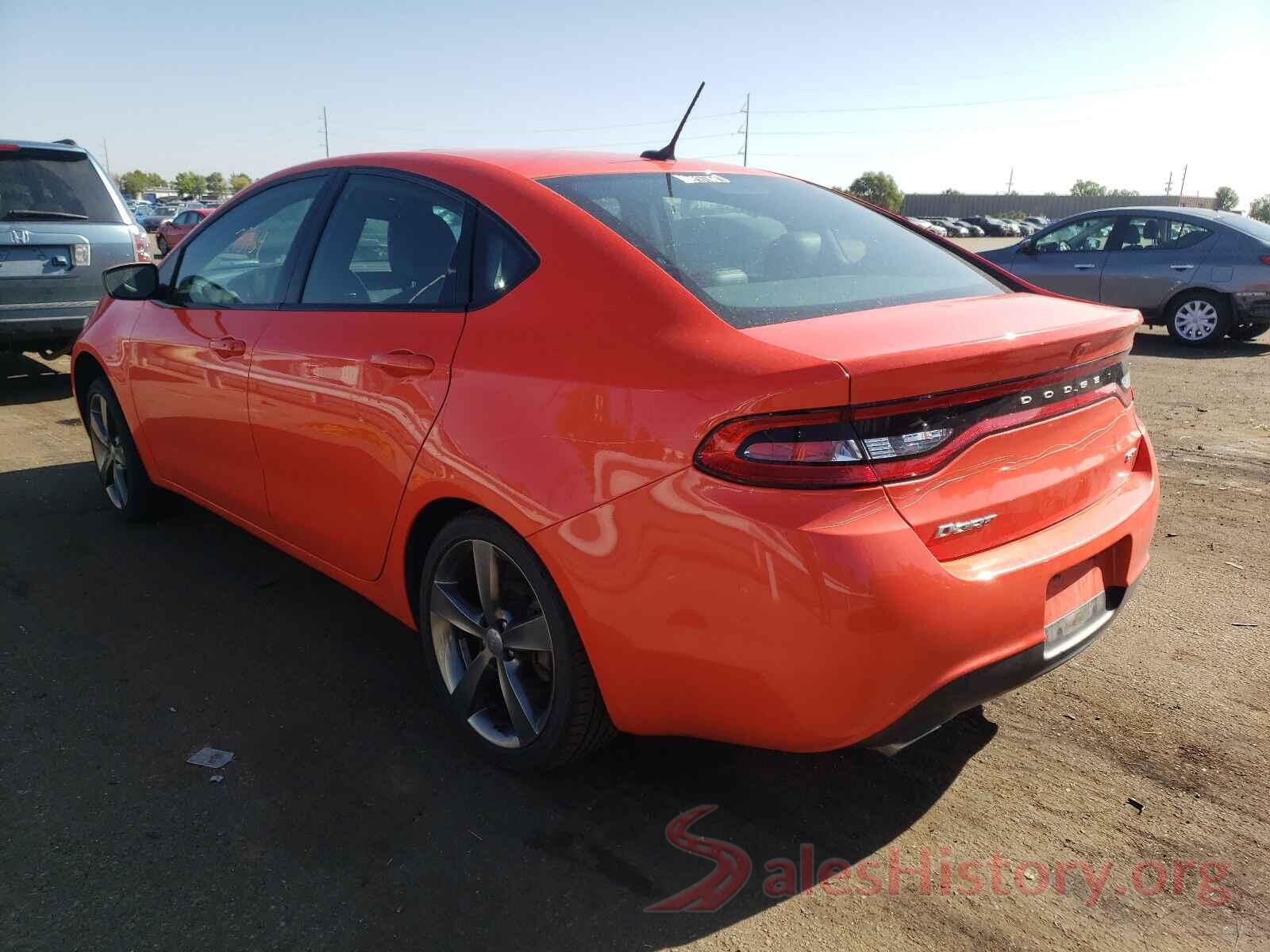 1C3CDFEB7GD679612 2016 DODGE DART