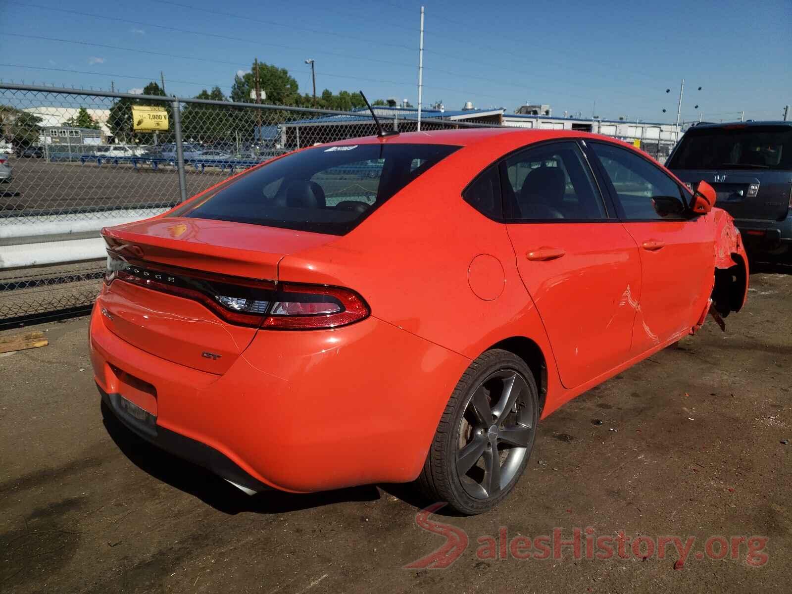 1C3CDFEB7GD679612 2016 DODGE DART